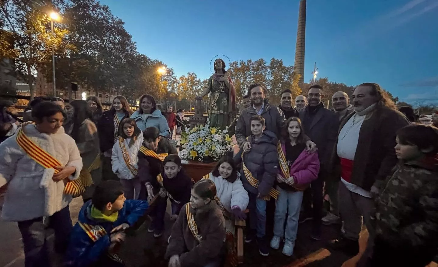 Procesión y representación del Bautizo del Alcalde en Monzón.