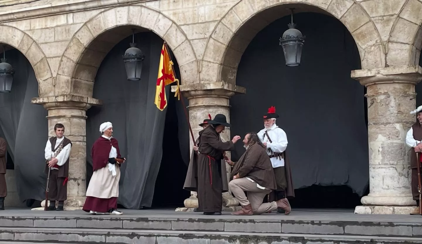 Procesión y representación del Bautizo del Alcalde en Monzón.