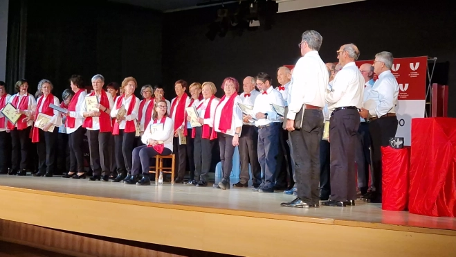 Coro del Hogar de Personas Mayores Ciudad de Huesca. Foto Myriam Martínez Coro del Hogar de Personas Mayores Ciudad de Huesca. Foto Myriam Martínez