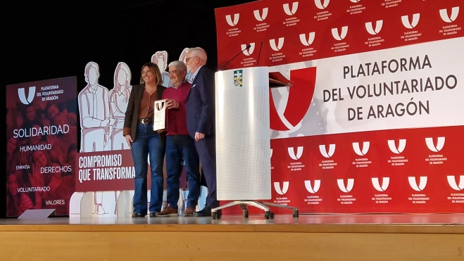 Manolo Bara, Voluntario del Año 2025. Foto Myriam Martínez Manolo Bara, Voluntario del Año 2025. Foto Myriam Martínez