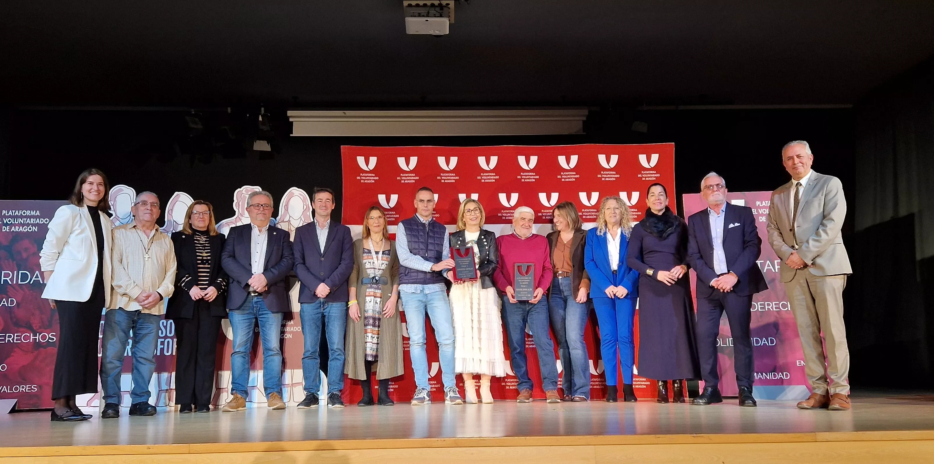 Premios de la Plataforma del Voluntariado de Aragón. Foto Myriam Martínez