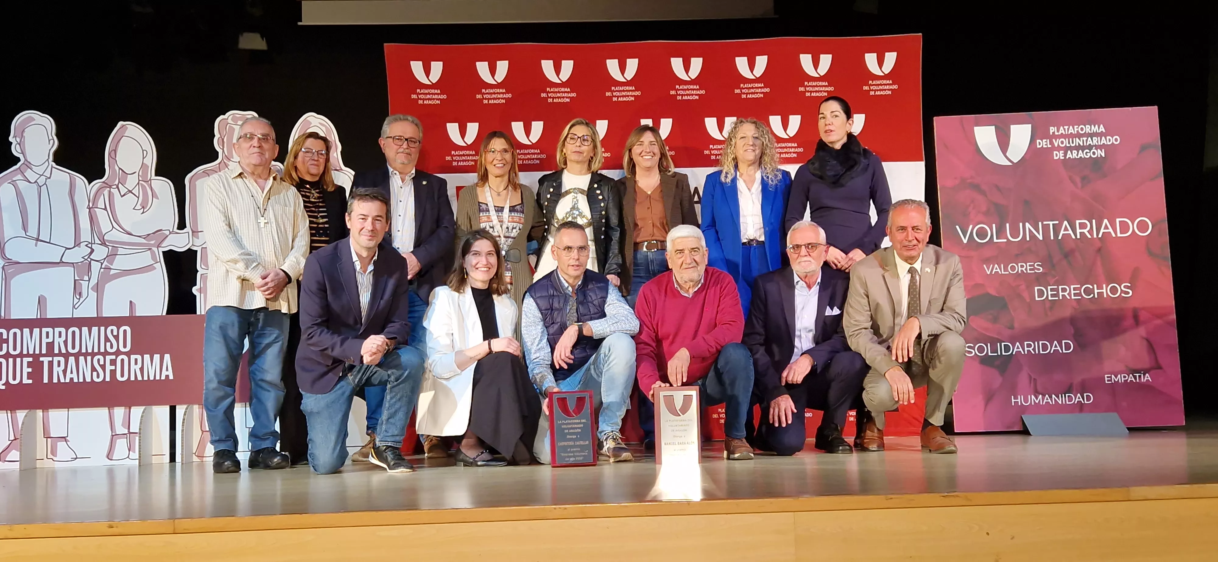 Premios de la Plataforma del Voluntariado de Aragón. Foto Myriam Martínez