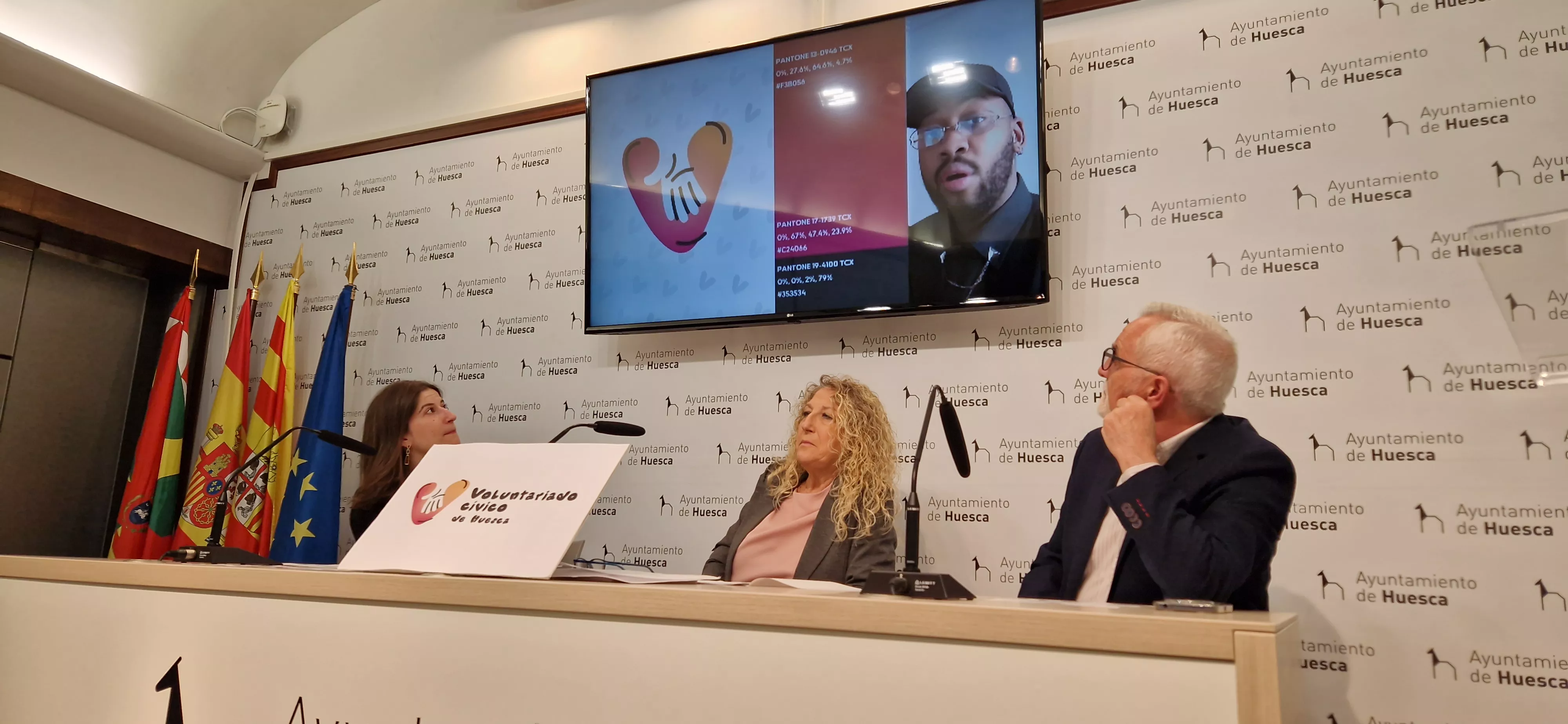 Adela Ocenic, Susana Oliván y Juan Hidalgo. Foto Myriam Martínez