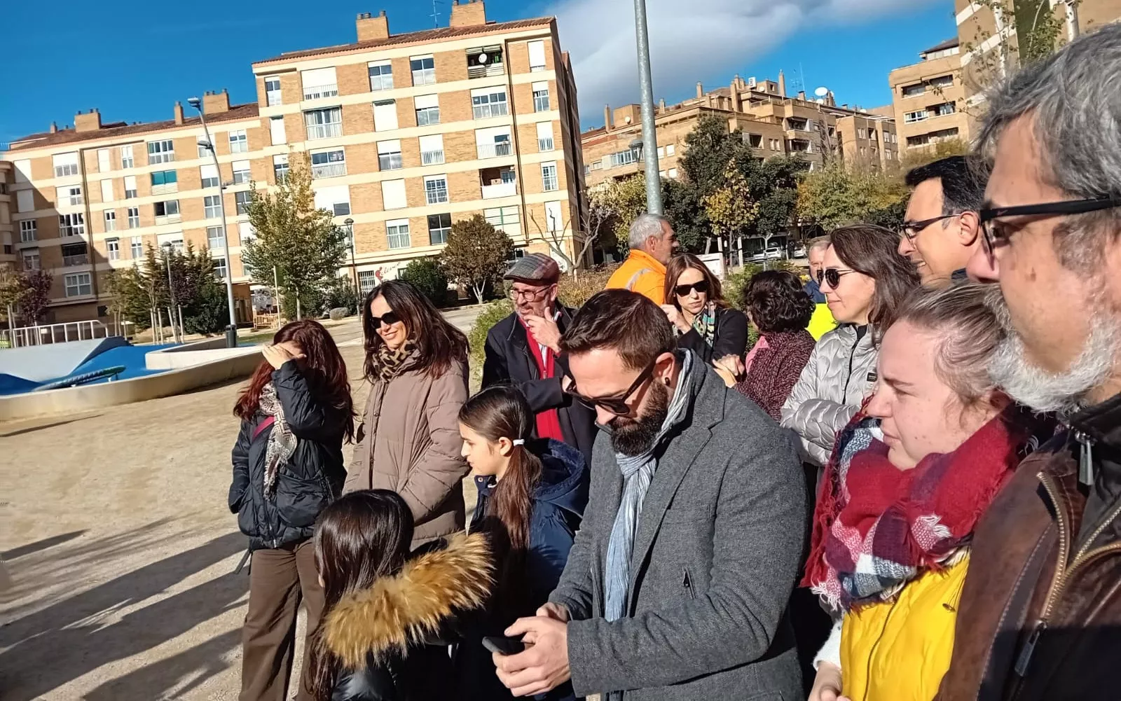Acto de conmemoración del título del parque San Martín como Mejor Parque de Barrio de Europa. Foto Nuria Sesma 
