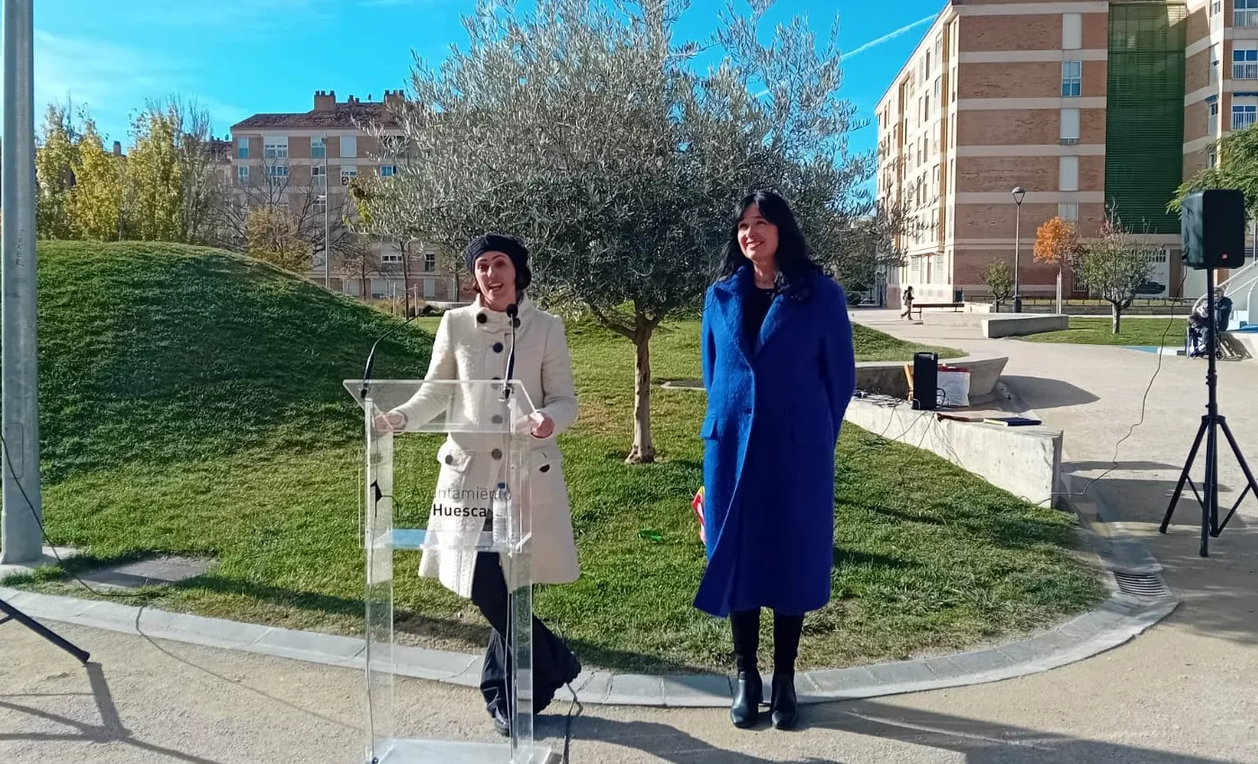 Acto de conmemoración del título del parque San Martín como Mejor Parque de Barrio de Europa. Foto Nuria Sesma 