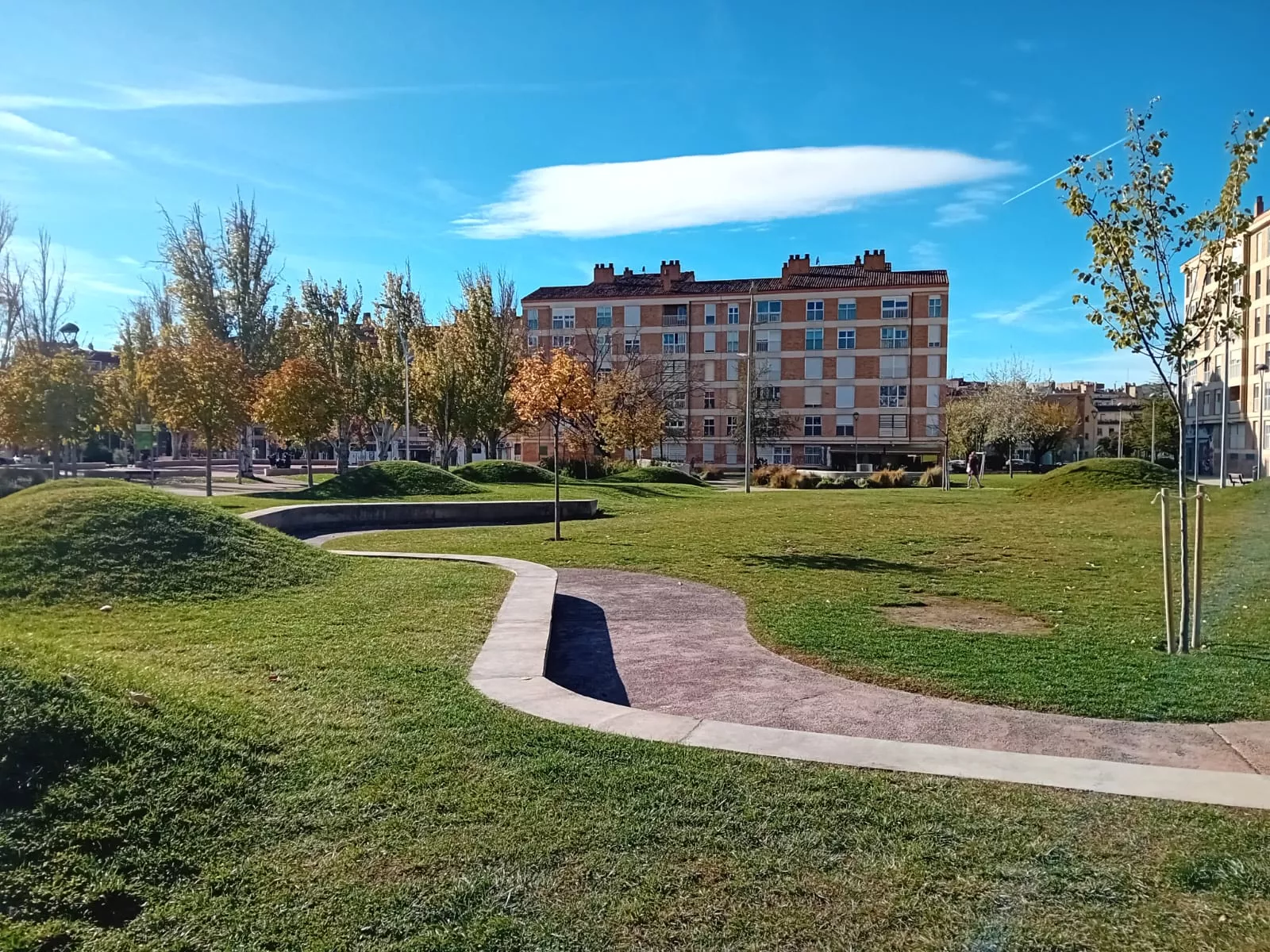 Acto de conmemoración del título del parque San Martín como Mejor Parque de Barrio de Europa. Foto Nuria Sesma 