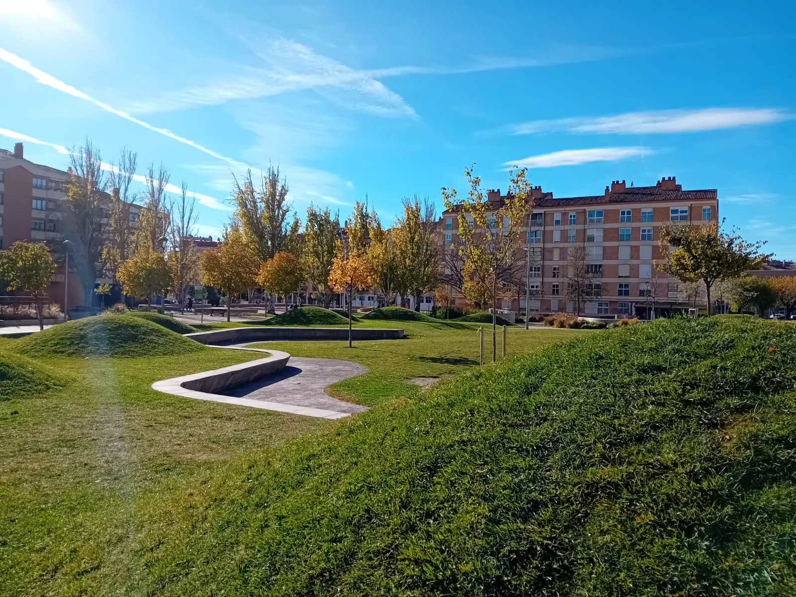Acto de conmemoración del título del parque San Martín como Mejor Parque de Barrio de Europa. Foto Nuria Sesma 