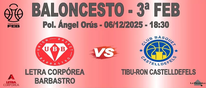 UBB recibe a Tibu ron Castelldefels