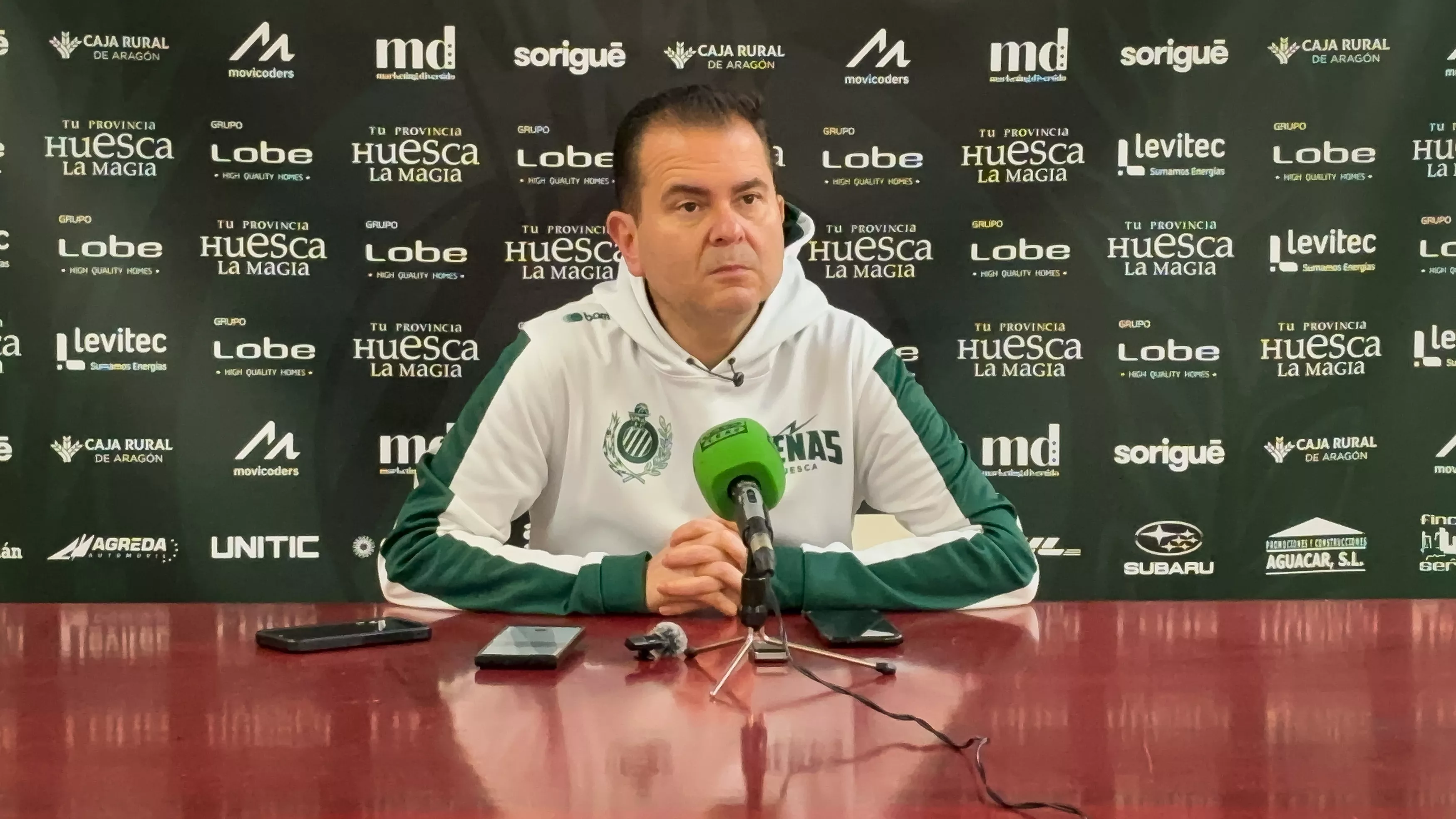 Rafa Sanz, técnico de Lobe Huesca La Magia Rafa Sanz, técnico de Lobe Huesca La Magia