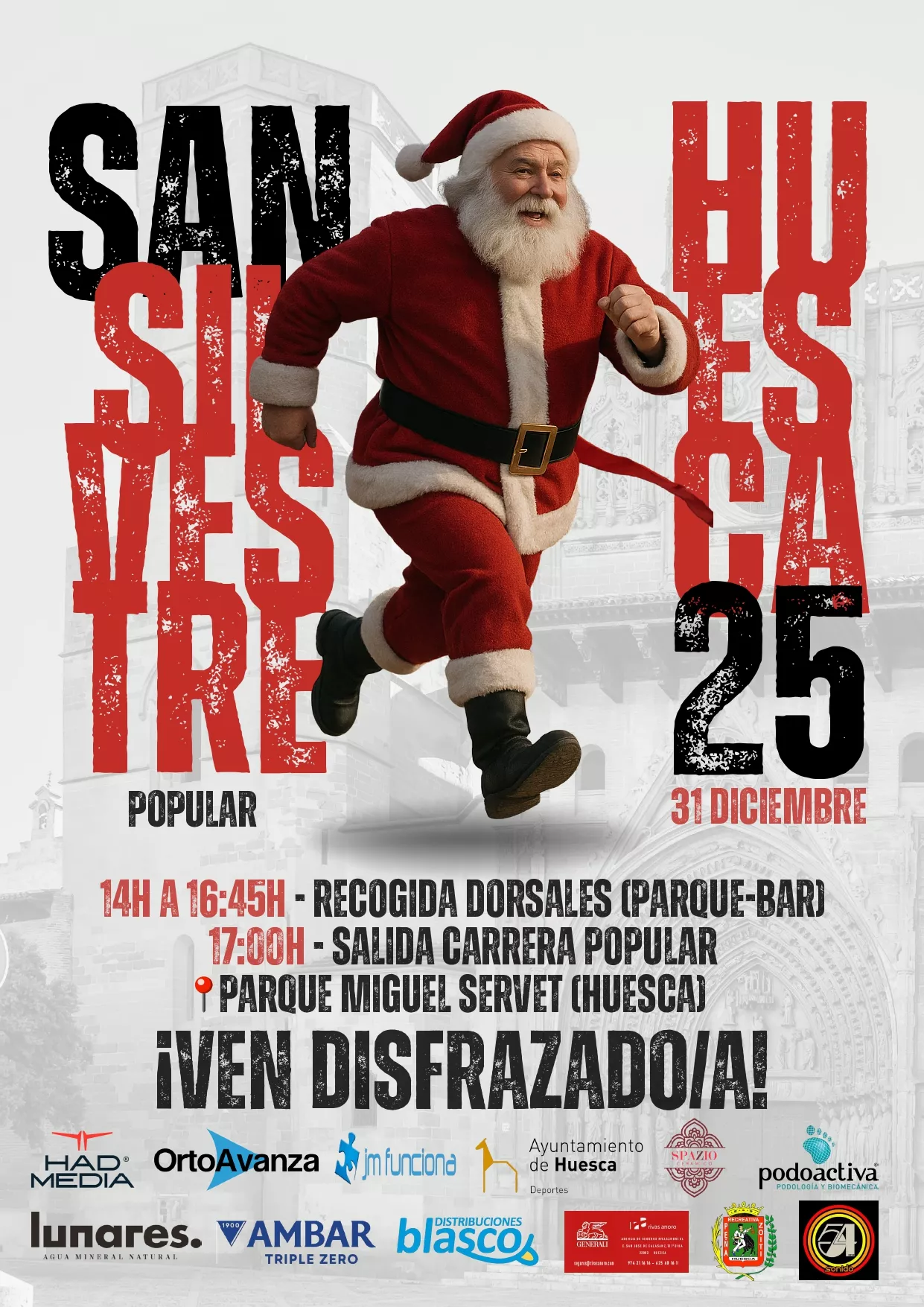 Cartel San Silvestre de Huesca