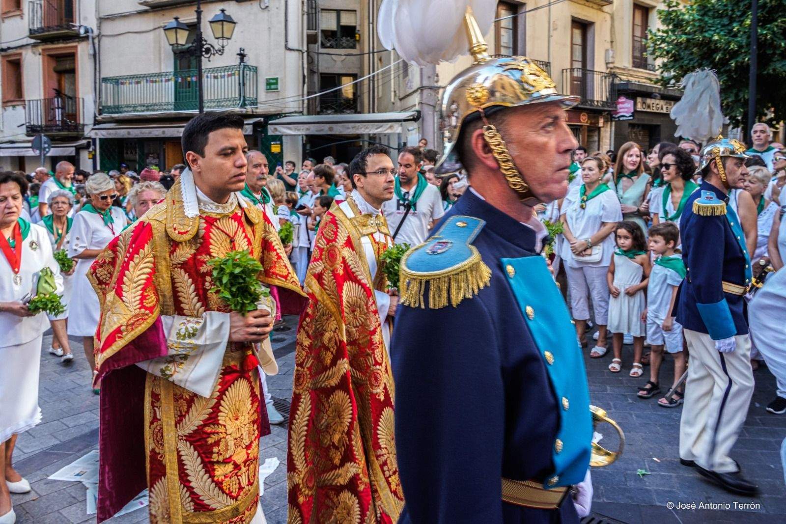 Procesión del 10 de agosto. Foto José Antonio Terrón