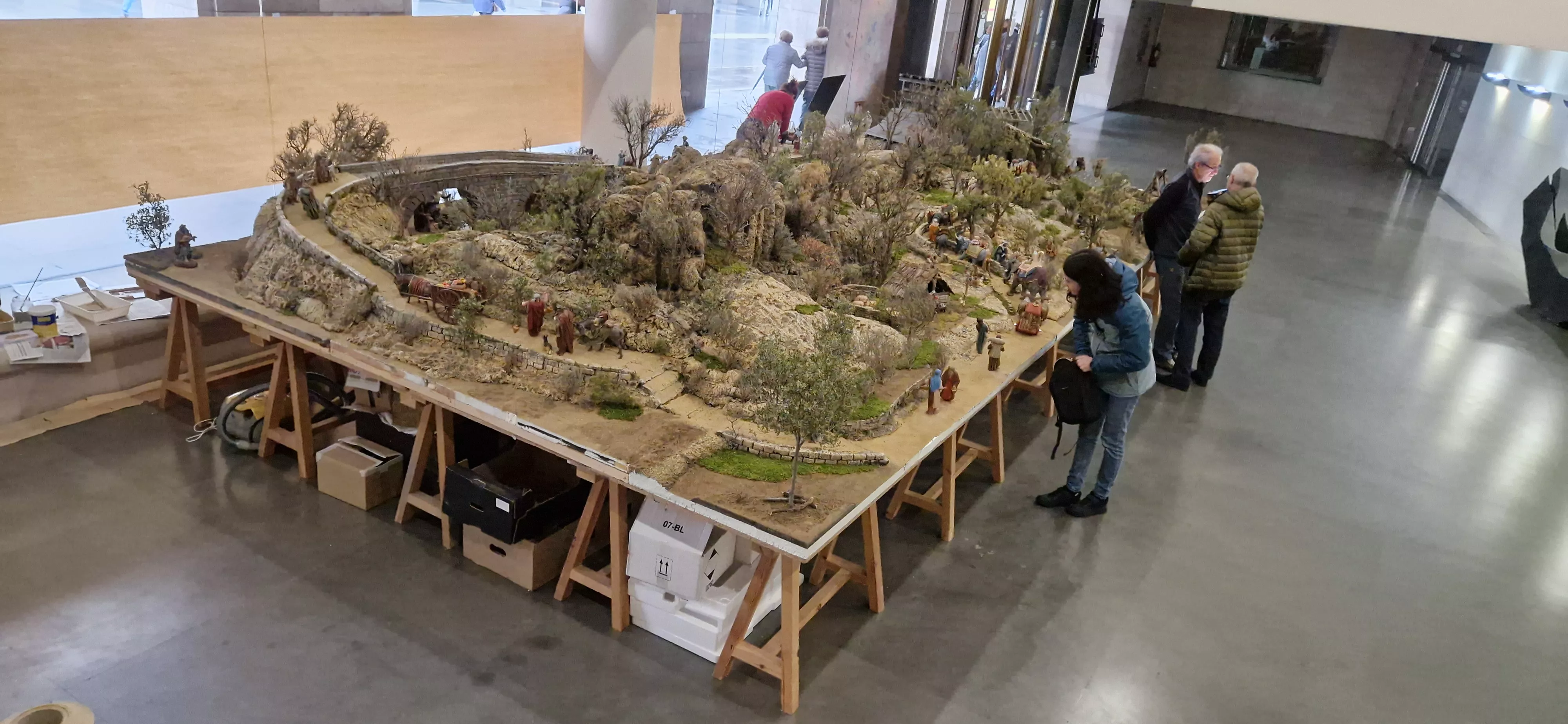  Belén de la Diputación Provincial de Huesca. Foto Myriam Martínez