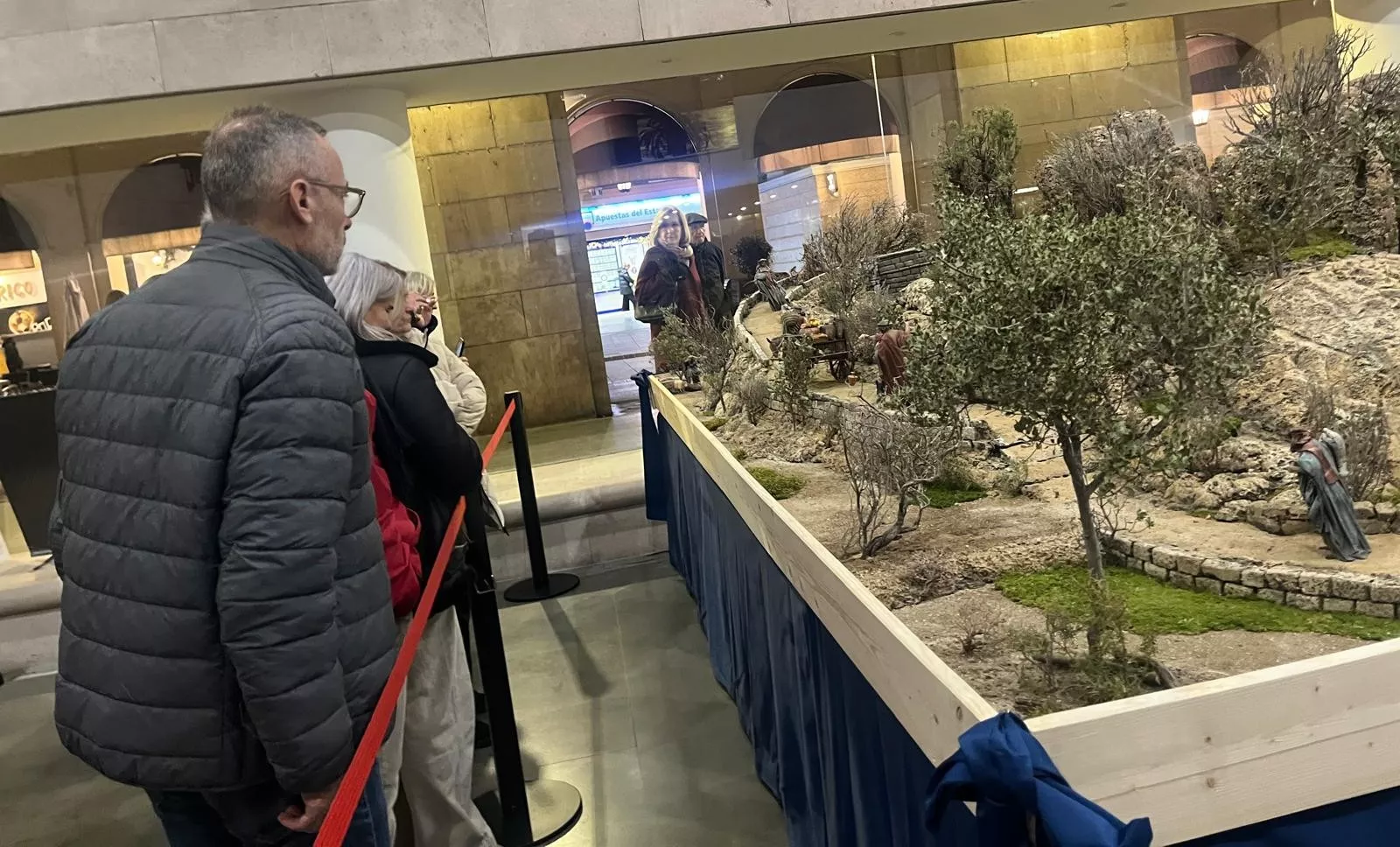 Inauguración del Belén de la Diputación Provincial de Huesca. Foto Mercedes Manterola