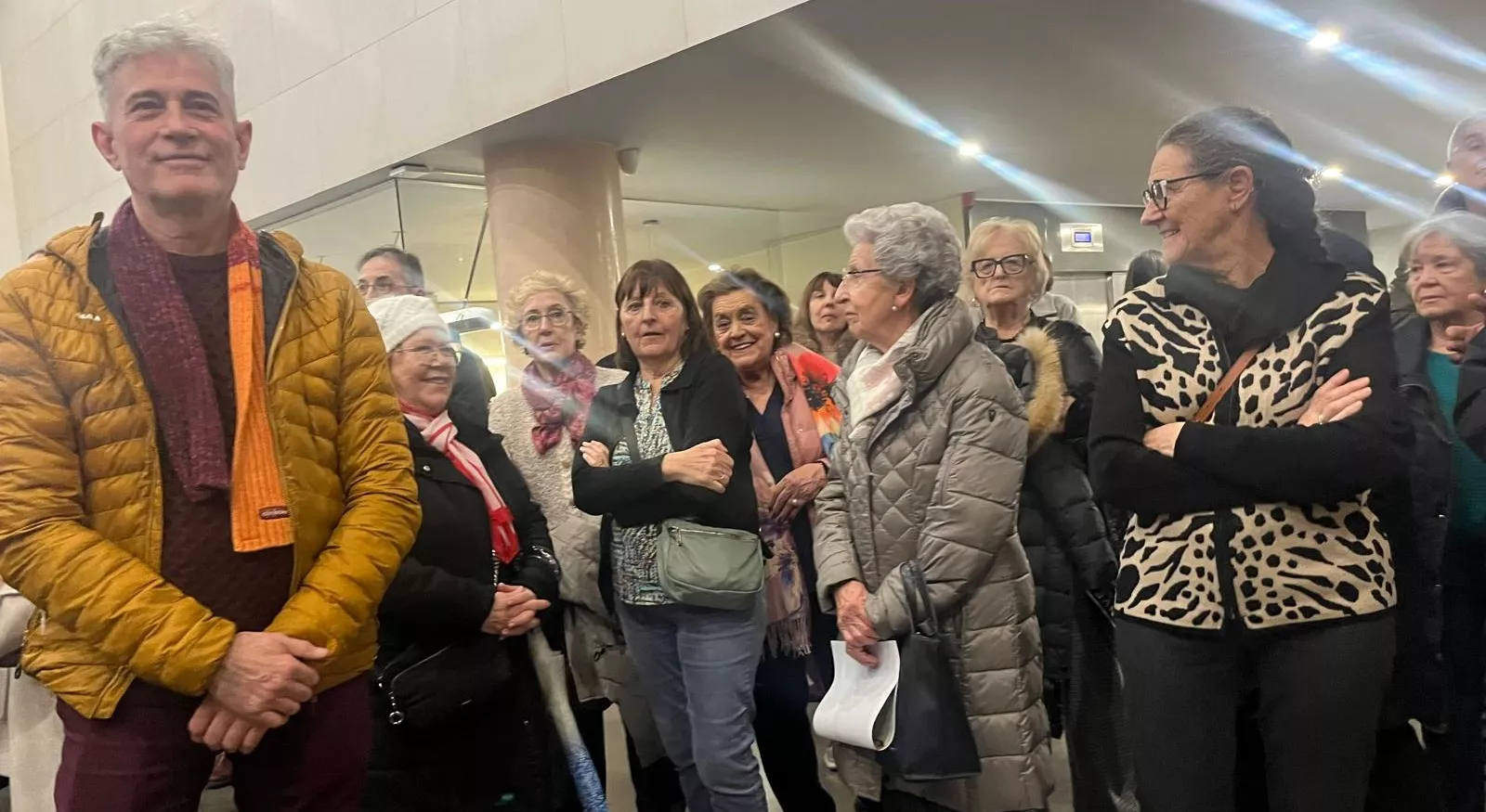 Inauguración del Belén de la Diputación Provincial de Huesca. Foto Mercedes Manterola