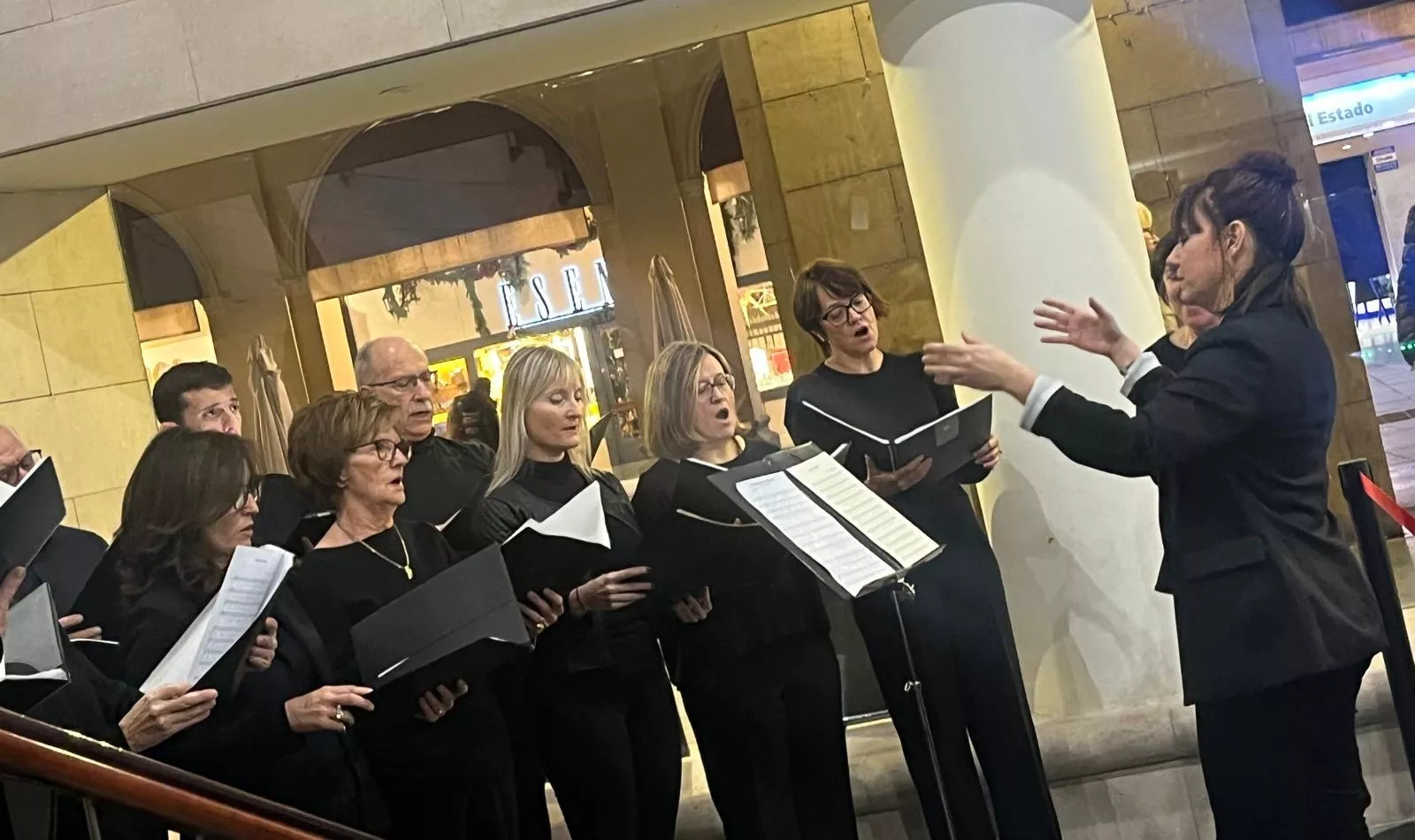 Inauguración del Belén de la Diputación Provincial de Huesca. Foto Mercedes Manterola