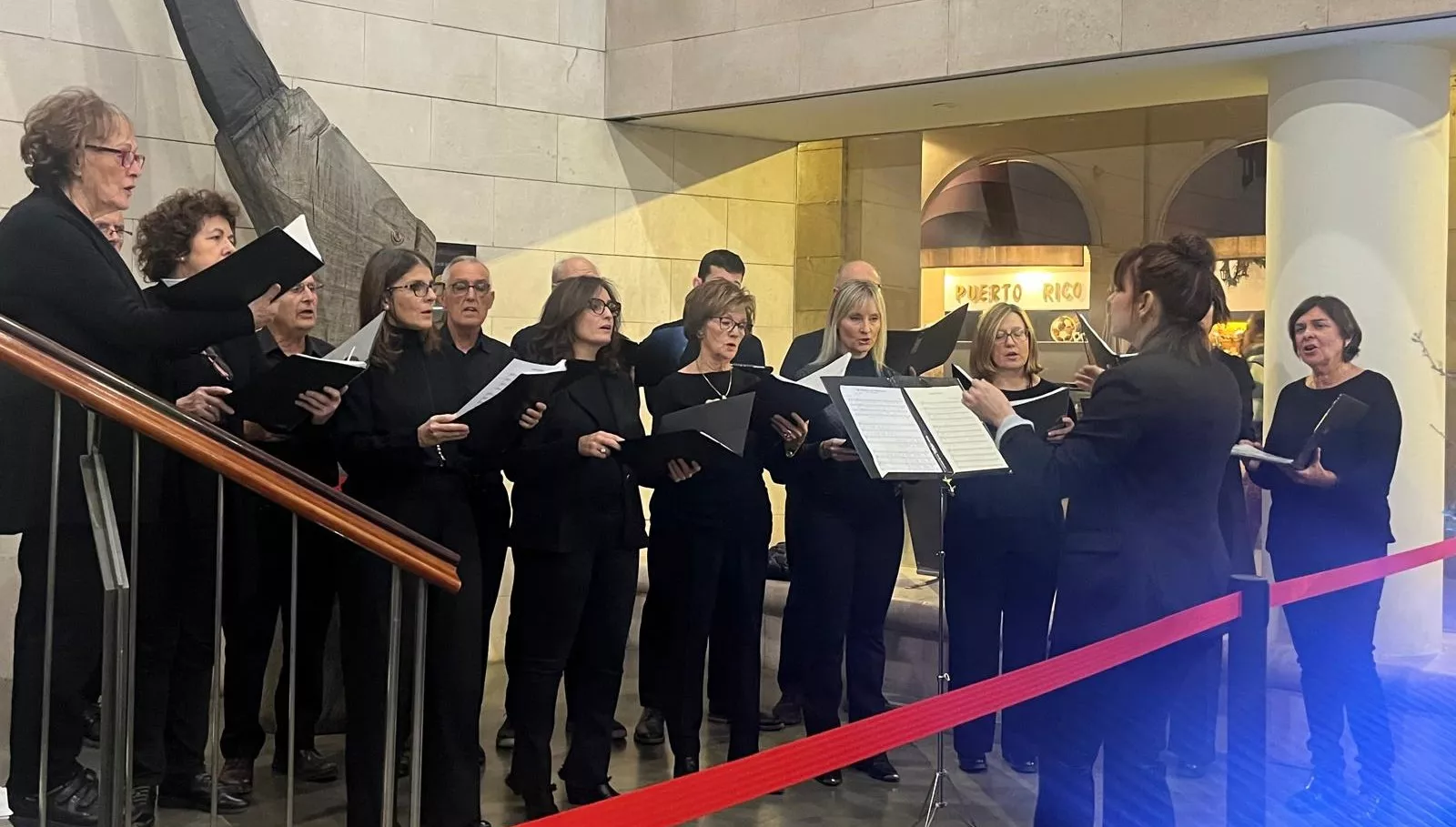 Inauguración del Belén de la Diputación Provincial de Huesca. Foto Mercedes Manterola