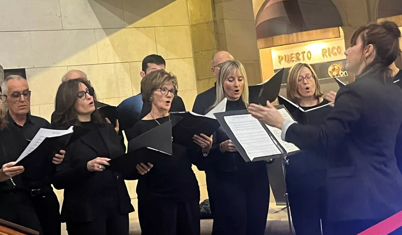 Inauguración del Belén de la Diputación Provincial de Huesca. Foto Mercedes Manterola