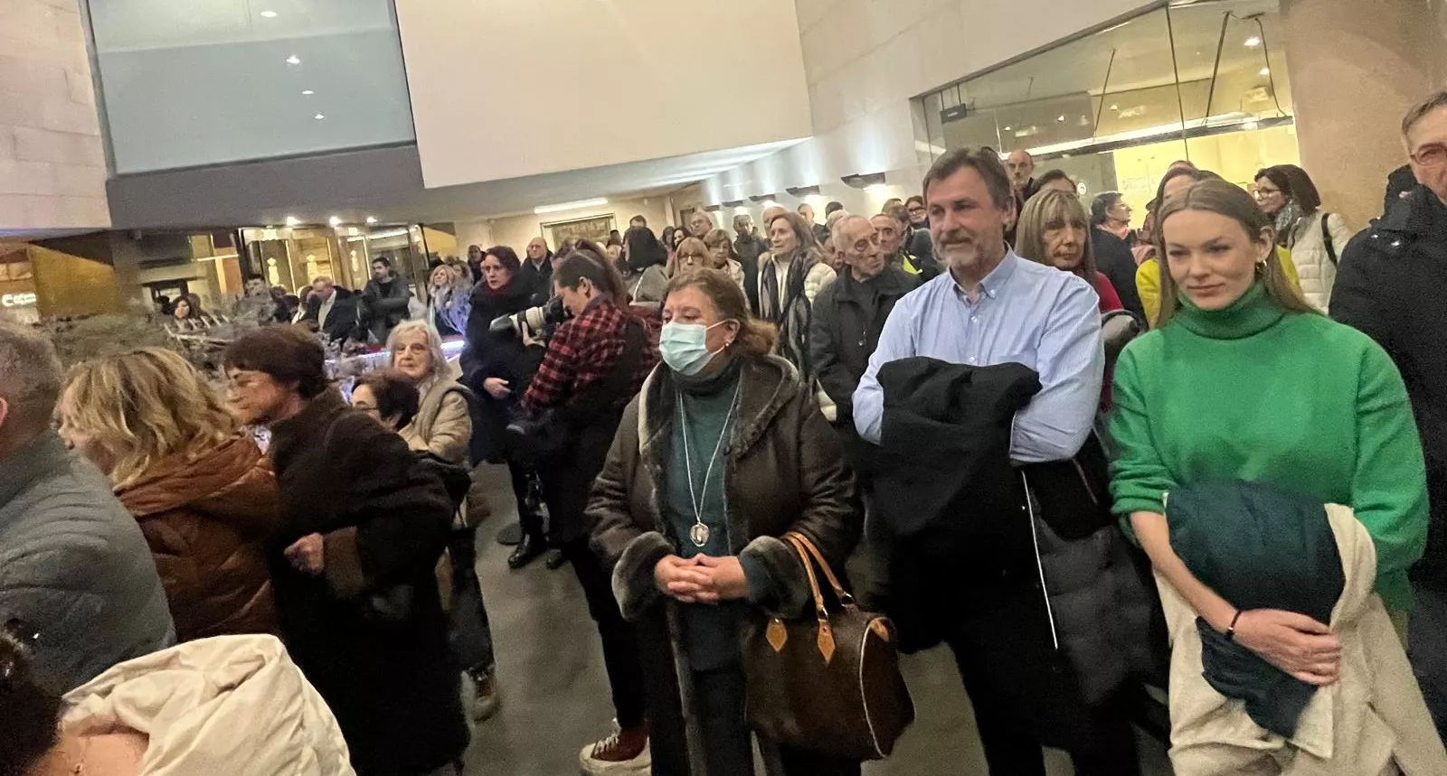 Inauguración del Belén de la Diputación Provincial de Huesca. Foto Mercedes Manterola