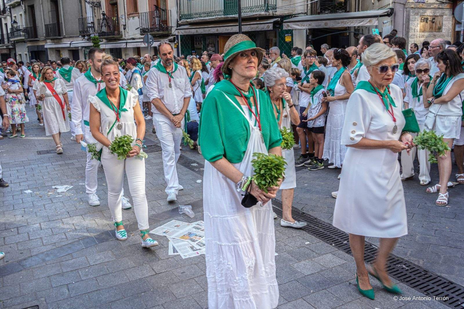Procesión del 10 de agosto. Foto José Antonio Terrón