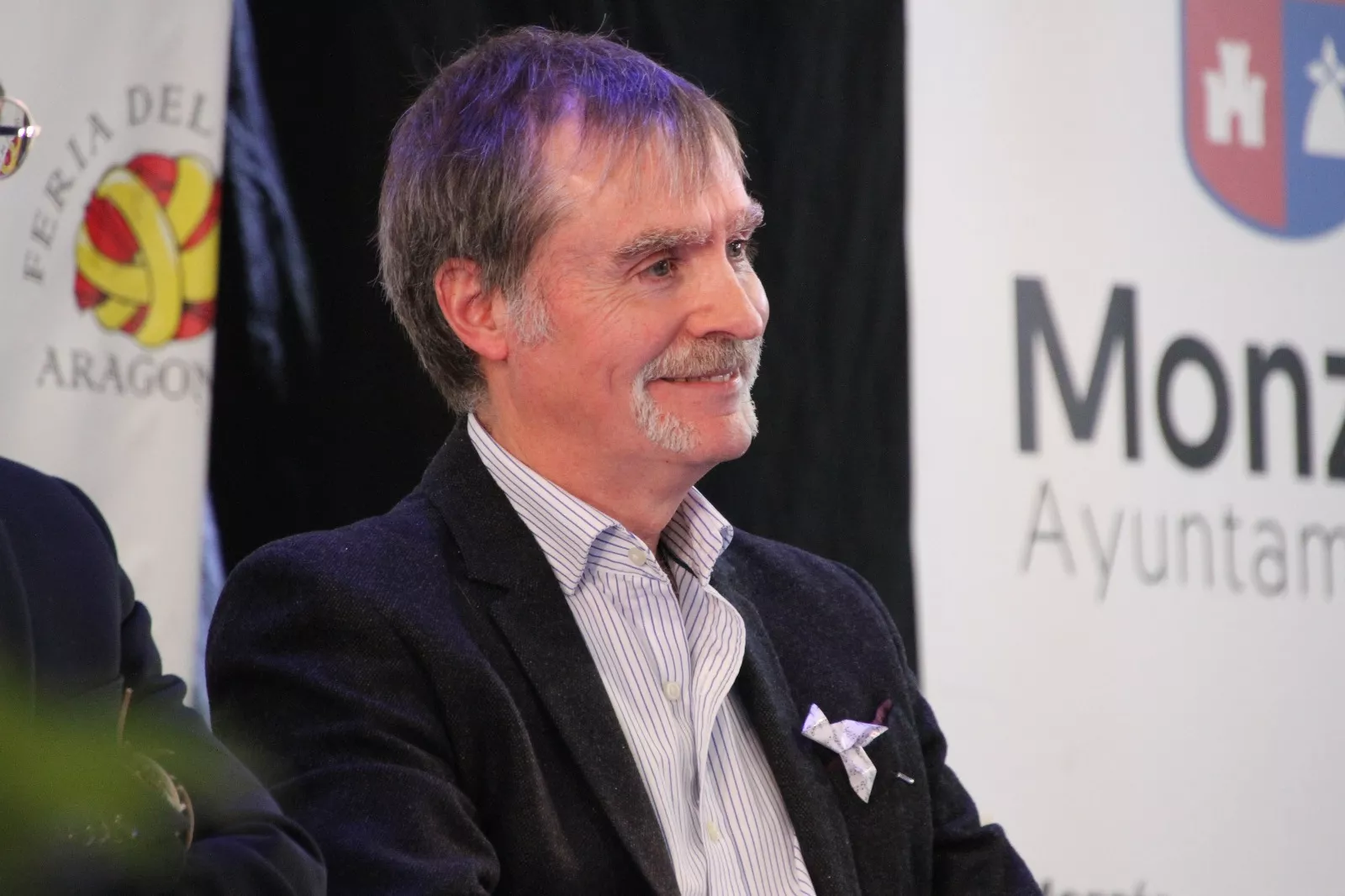 Víctor Juan. Feria del Libro Aragonés de Monzón 2025. Foto Carlos Neofato 