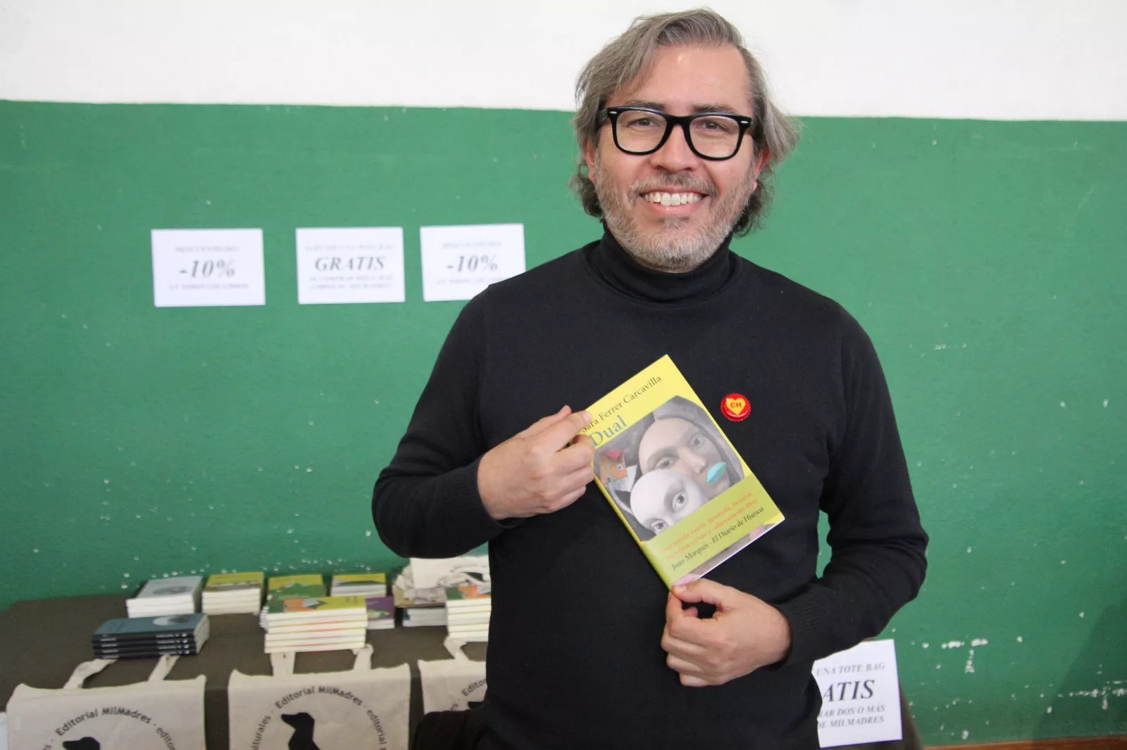 Feria del Libro Aragonés de Monzón 2025. Foto Carlos Neofato 