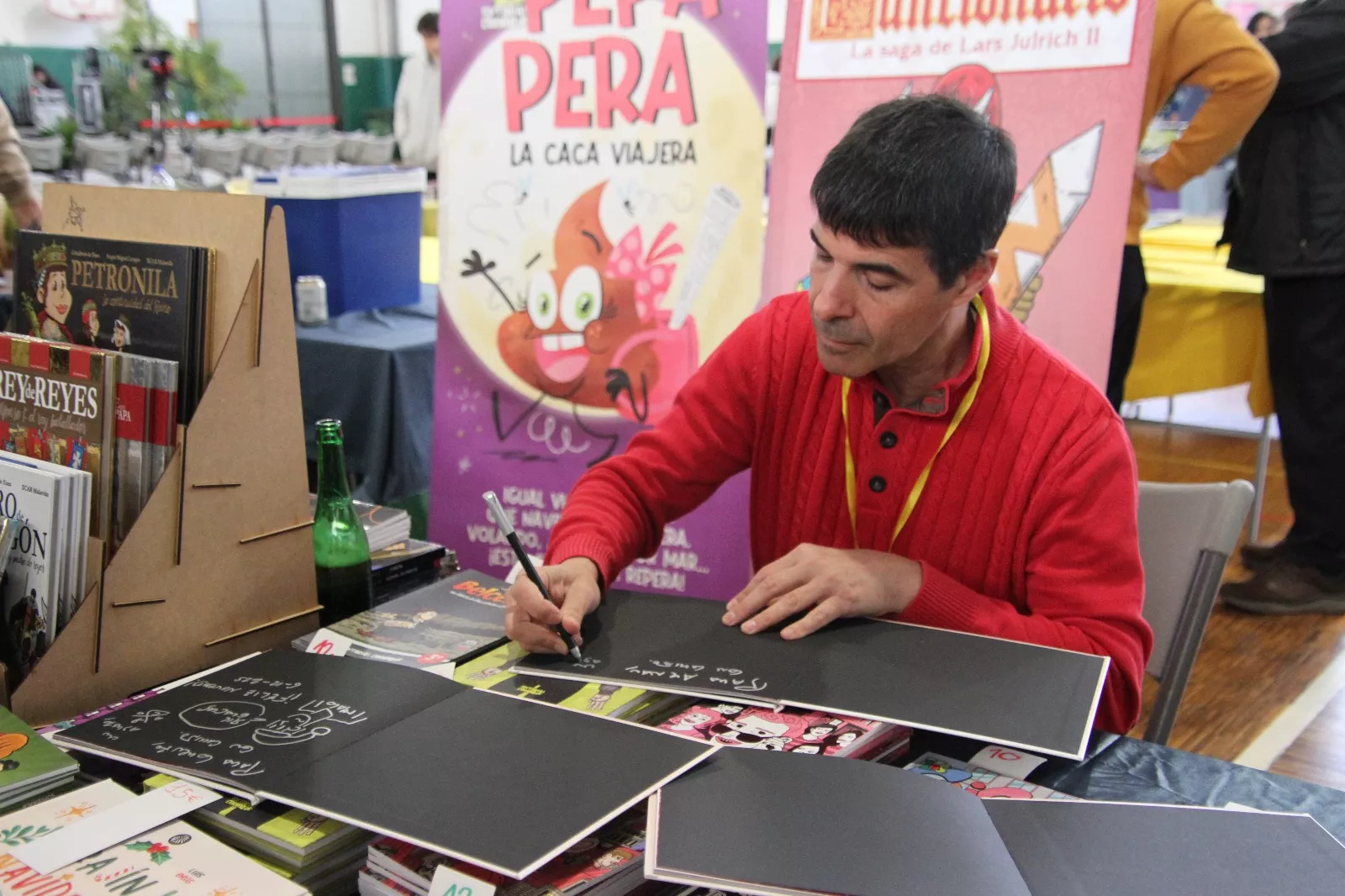 Feria del Libro Aragonés de Monzón 2025. Foto Carlos Neofato 