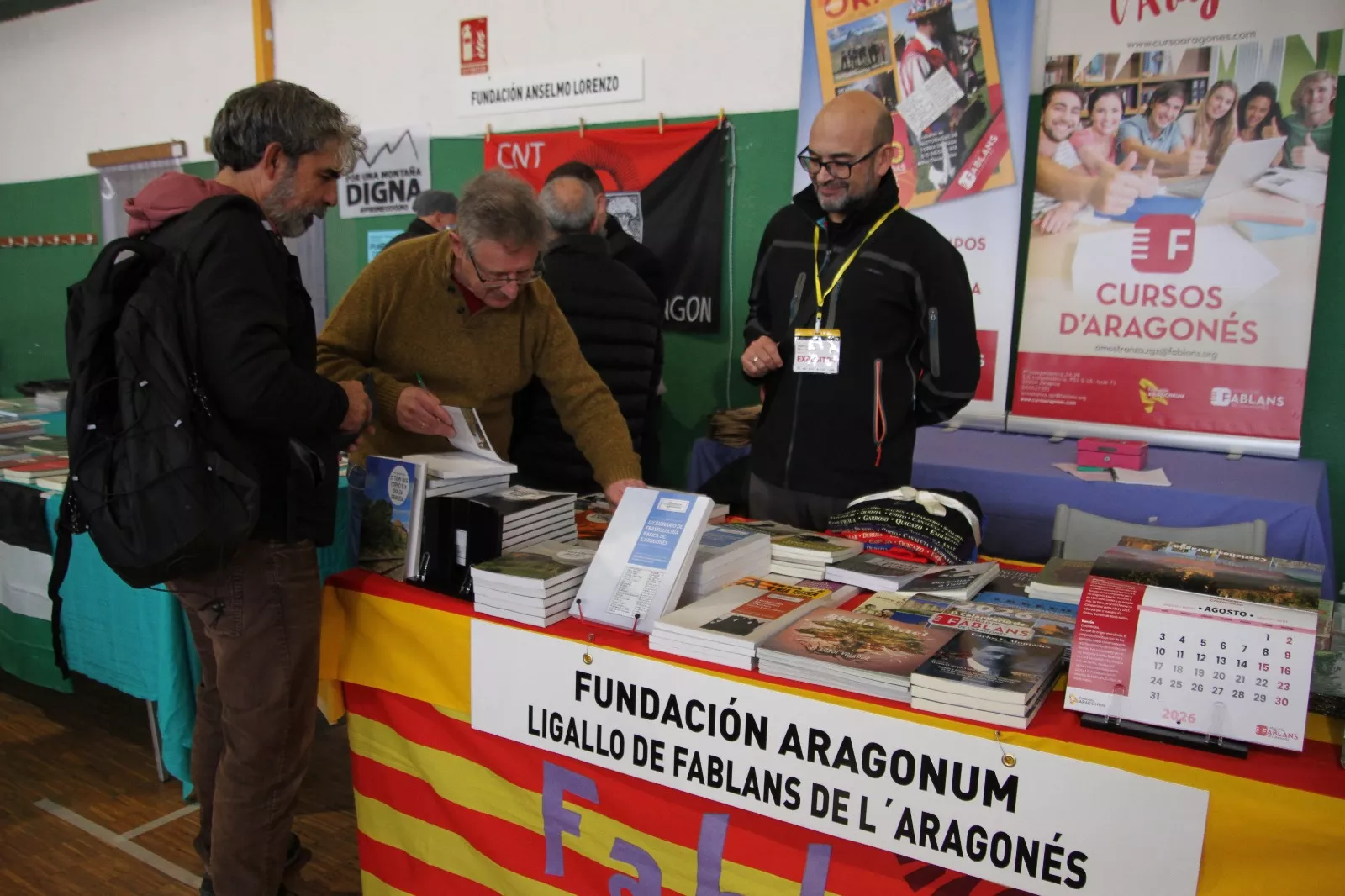 Feria del Libro Aragonés de Monzón 2025. Foto Carlos Neofato 