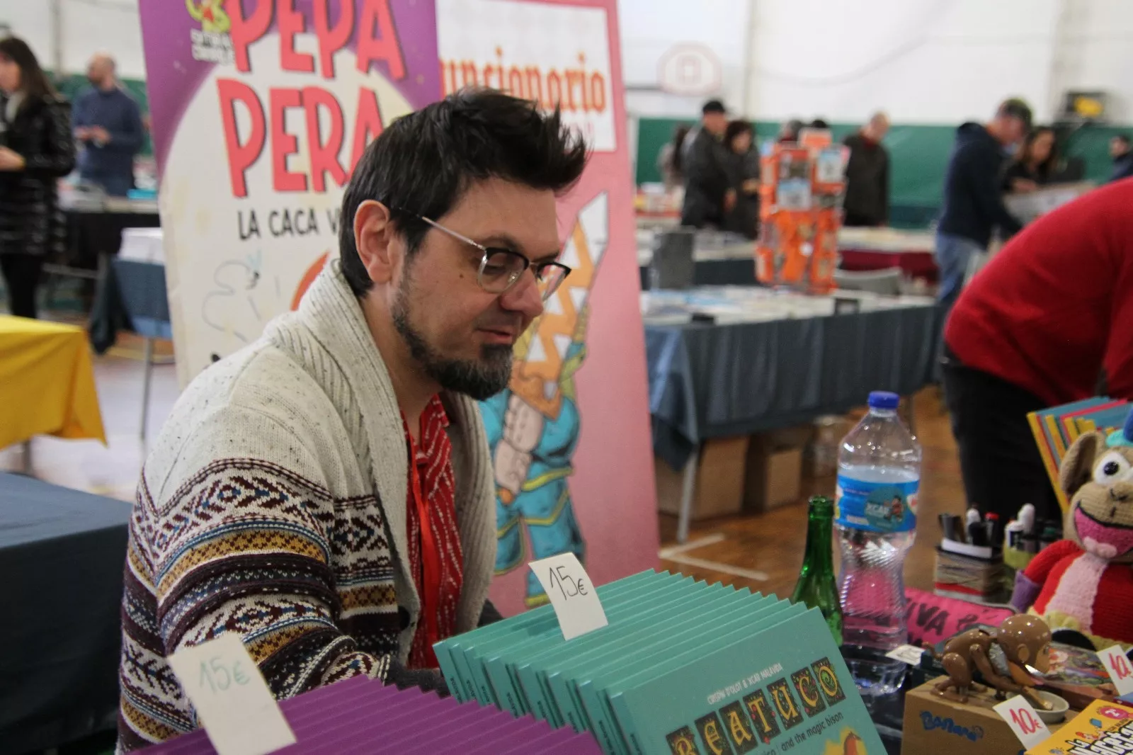 Feria del Libro Aragonés de Monzón 2025. Foto Carlos Neofato 