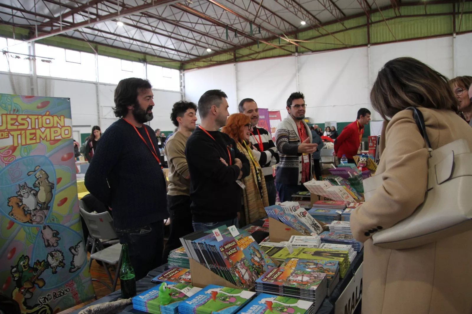 Feria del Libro Aragonés de Monzón 2025. Foto Carlos Neofato 