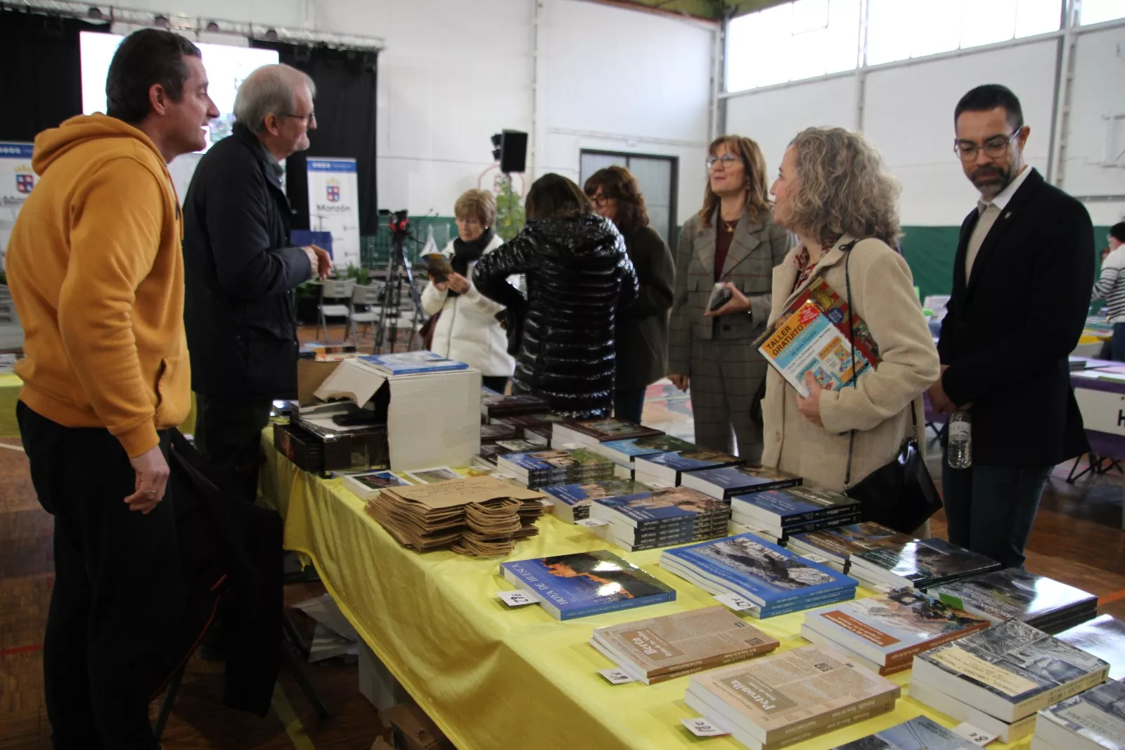 Feria del Libro Aragonés de Monzón 2025. Foto Carlos Neofato 