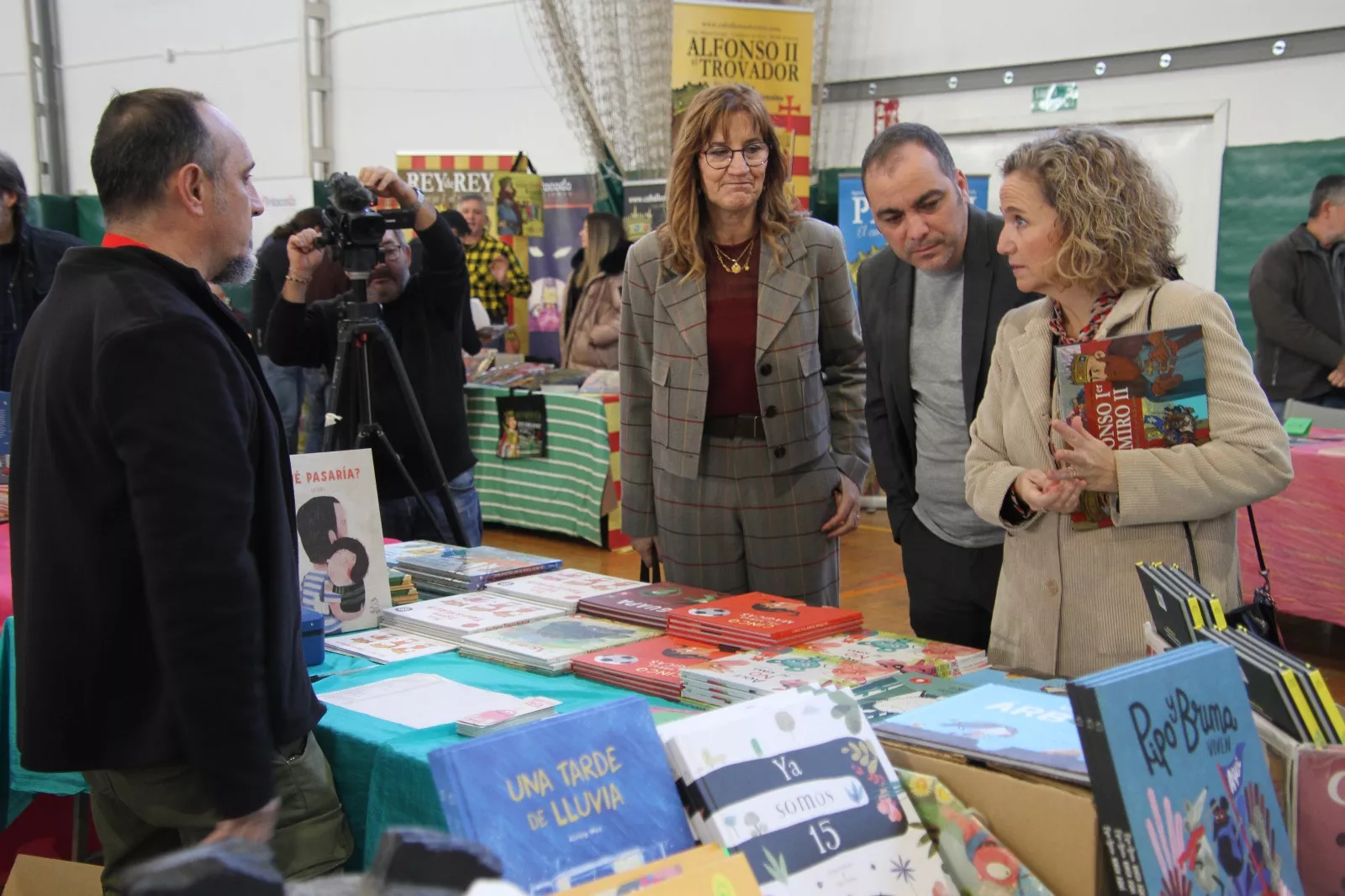 Feria del Libro Aragonés de Monzón 2025. Foto Carlos Neofato 