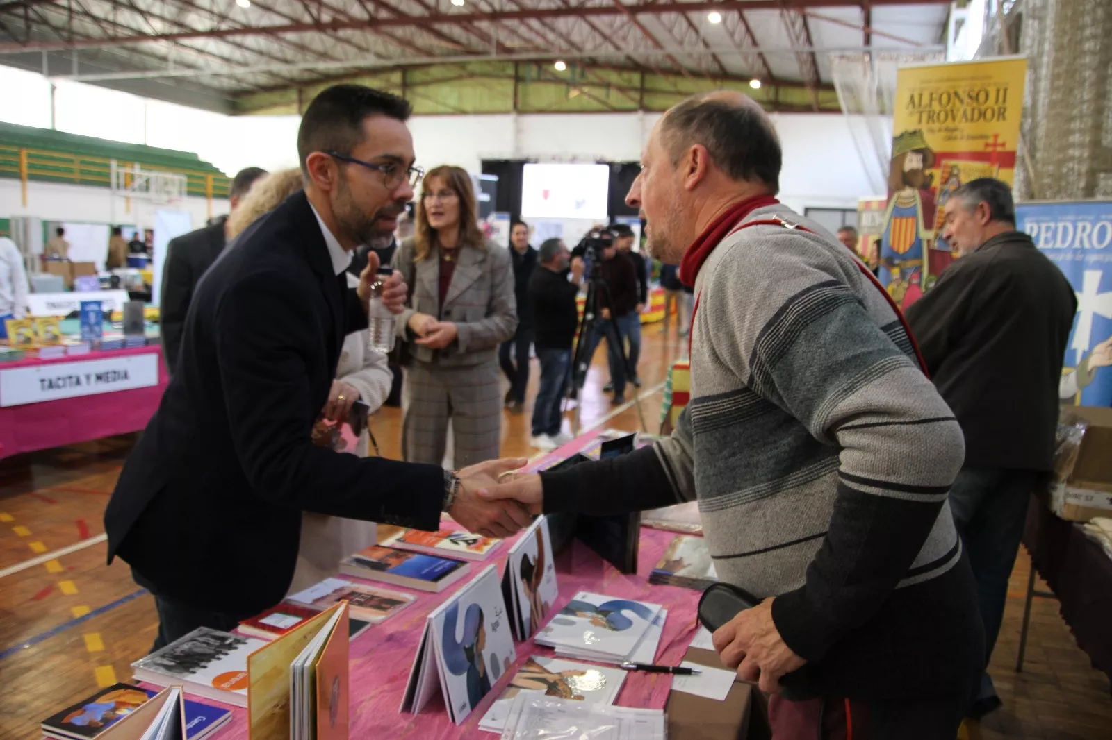 Feria del Libro Aragonés de Monzón 2025. Foto Carlos Neofato 