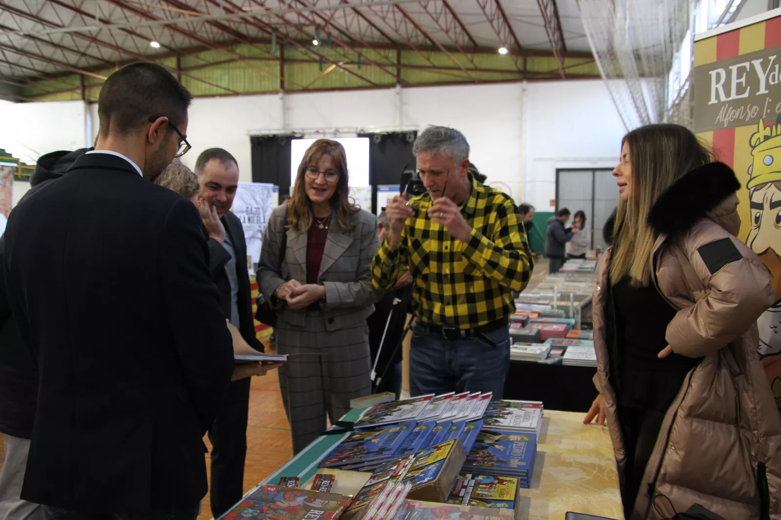 Feria del Libro Aragonés de Monzón 2025. Foto Carlos Neofato 