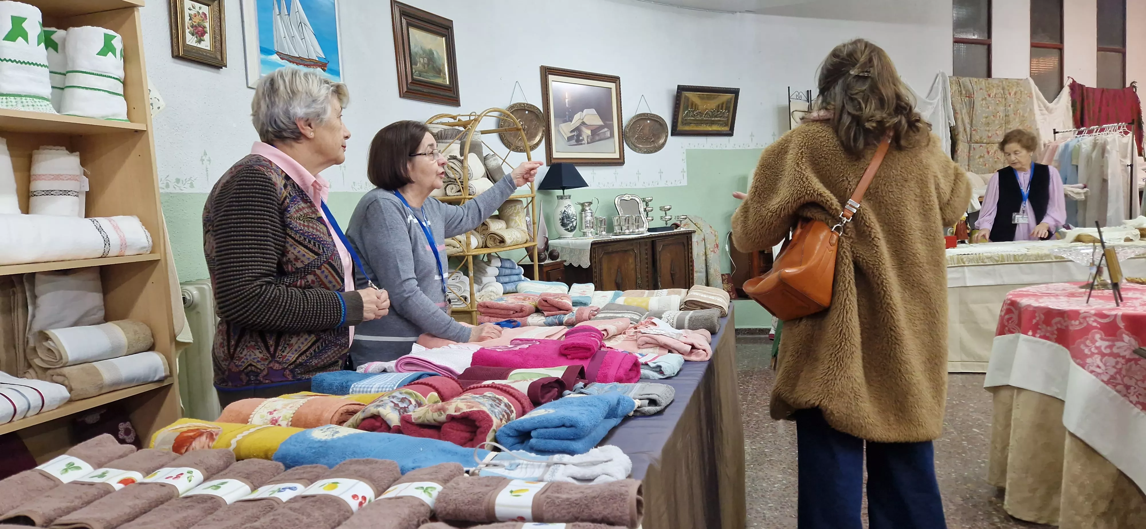 Rastrillo de Manos Unidas. Foto Myriam Martínez