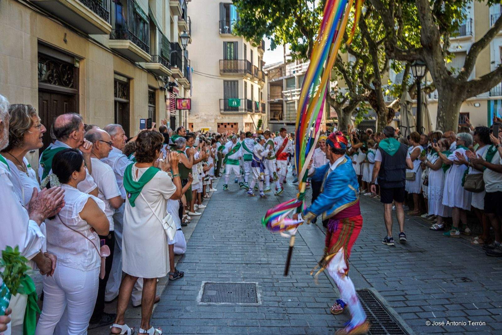 Procesión del 10 de agosto. Foto José Antonio Terrón