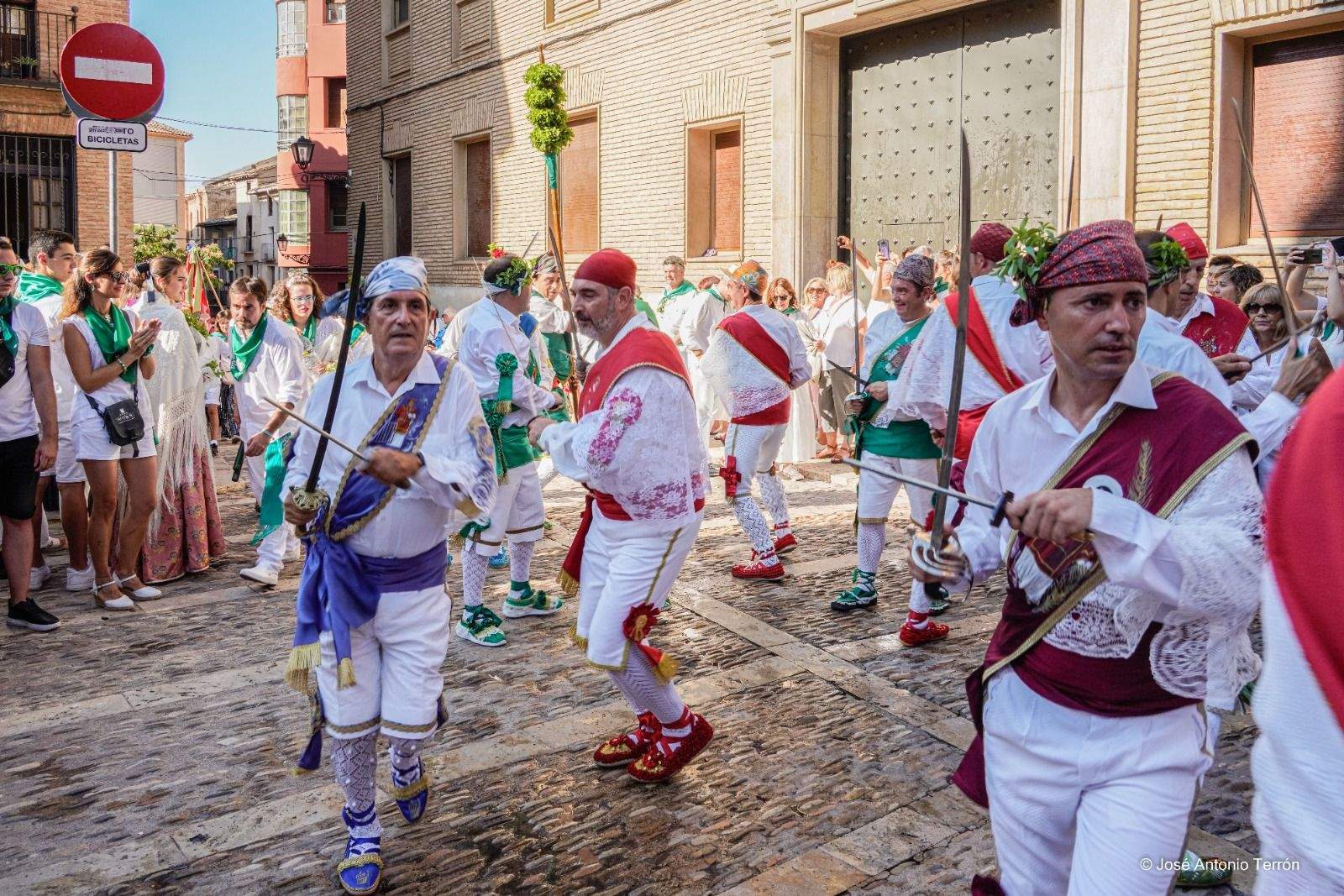 Procesión del 10 de agosto. Foto José Antonio Terrón