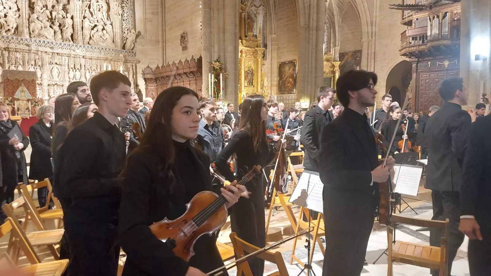 Tota Pulchra en la Catedral de Huesca
