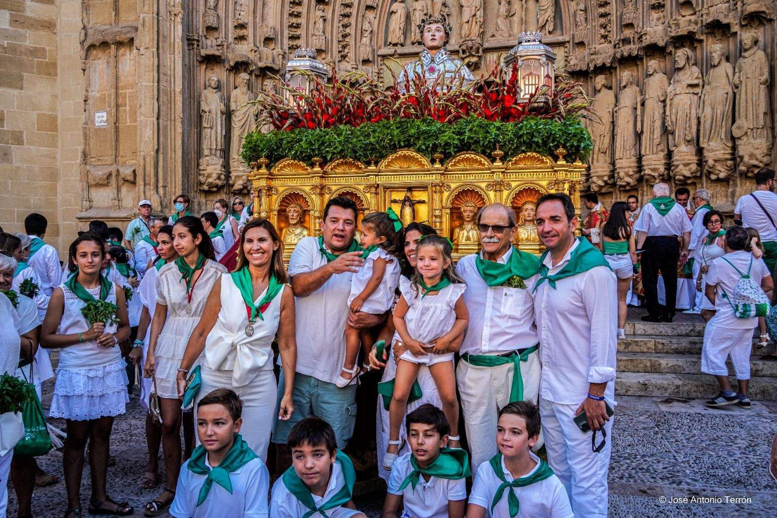 Procesión del 10 de agosto. Foto José Antonio Terrón