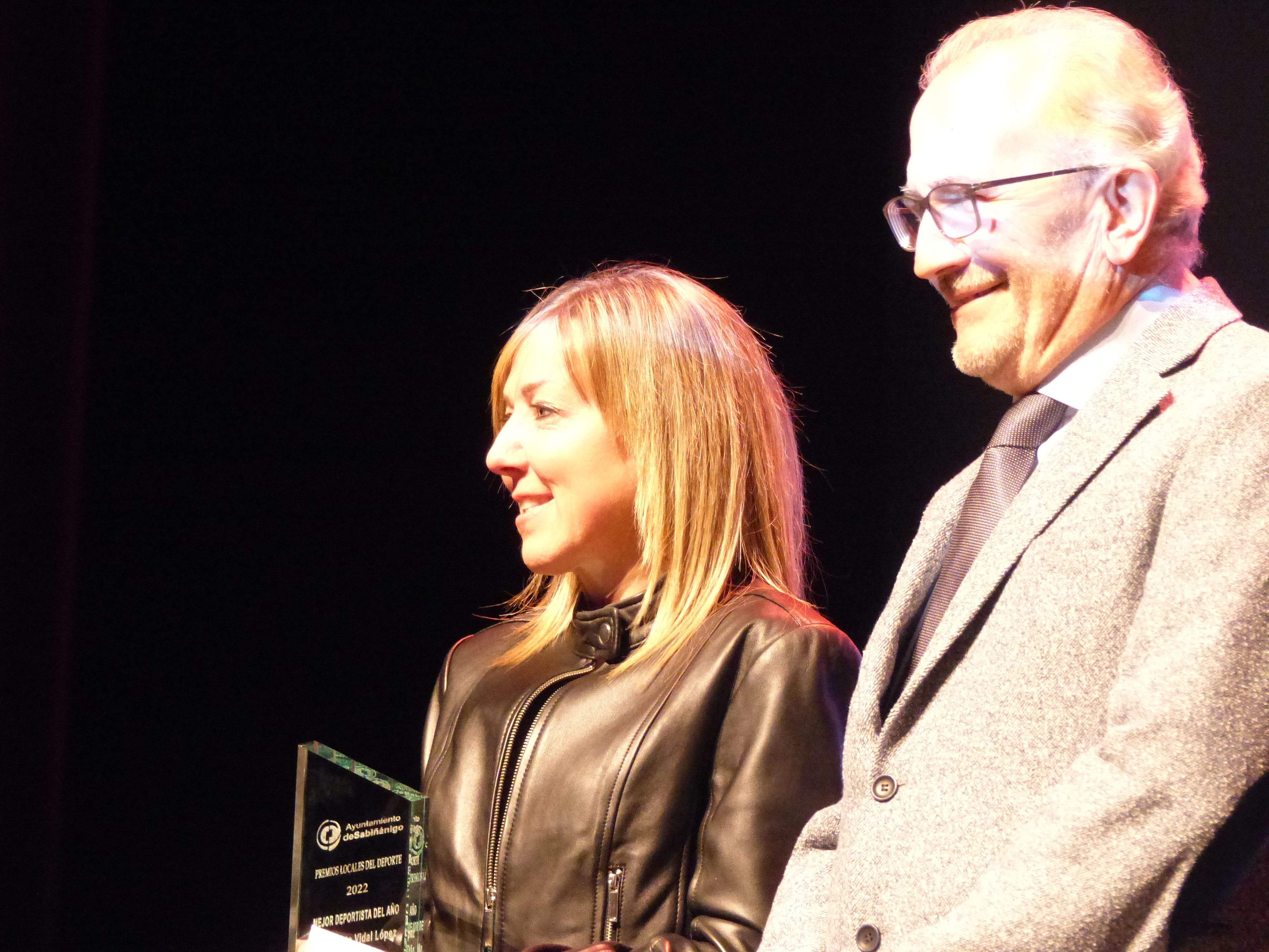 Marta Vidal (Montaña), Mejor Deportista Femenina. Foto Deporte Cantera Sabiñánigo