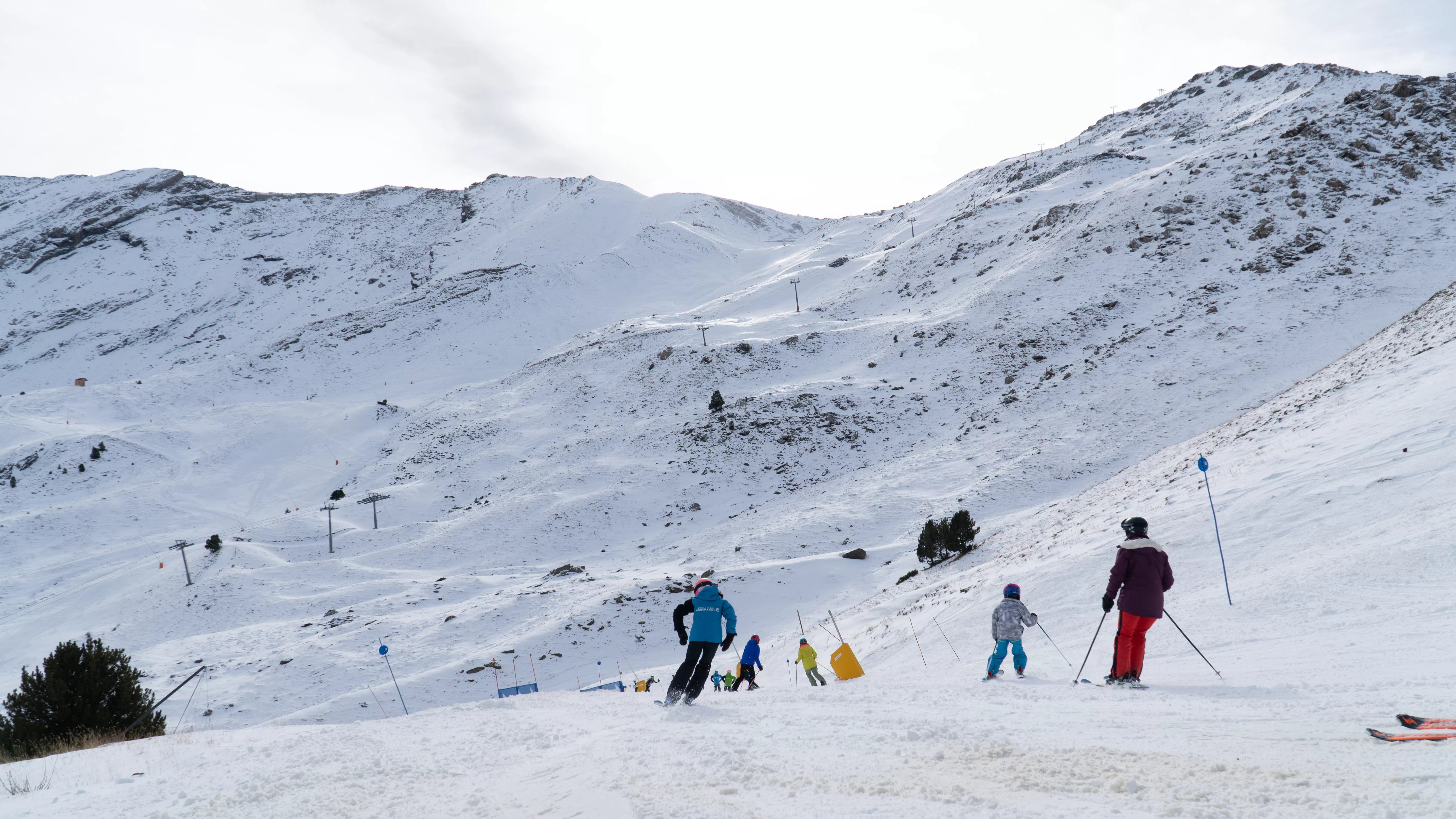 fin de semana en Aramón, pistas y Marchica. Cerler