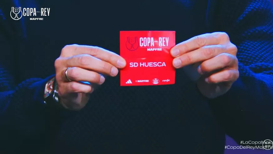 El Huesca ya tiene rival de Primera División para la Copa del Rey