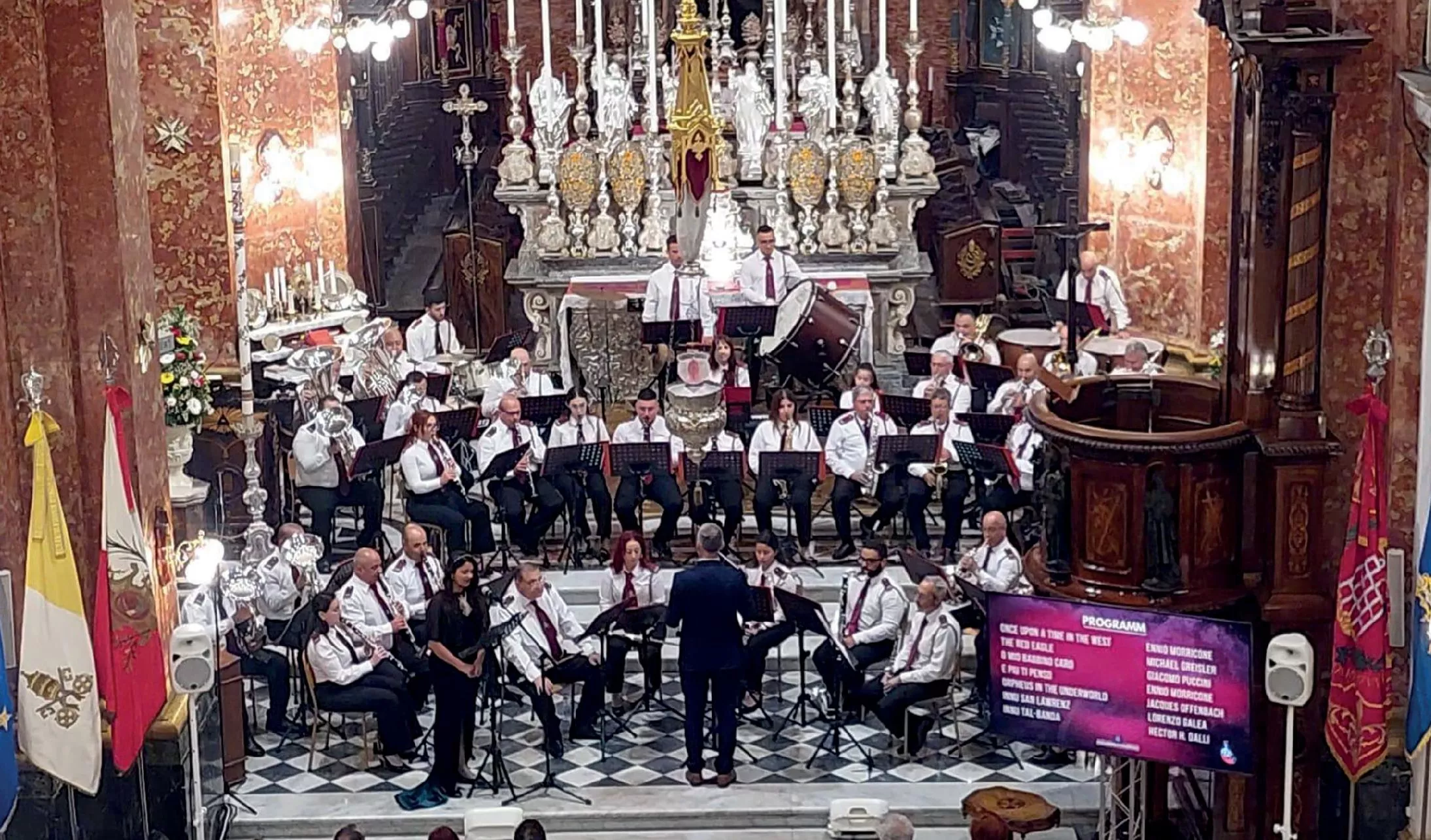 La Sociedad Musical San Lorenzo de Birgu actúa en Huesca