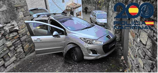 Choque de los dos jóivenes franceses en Majones