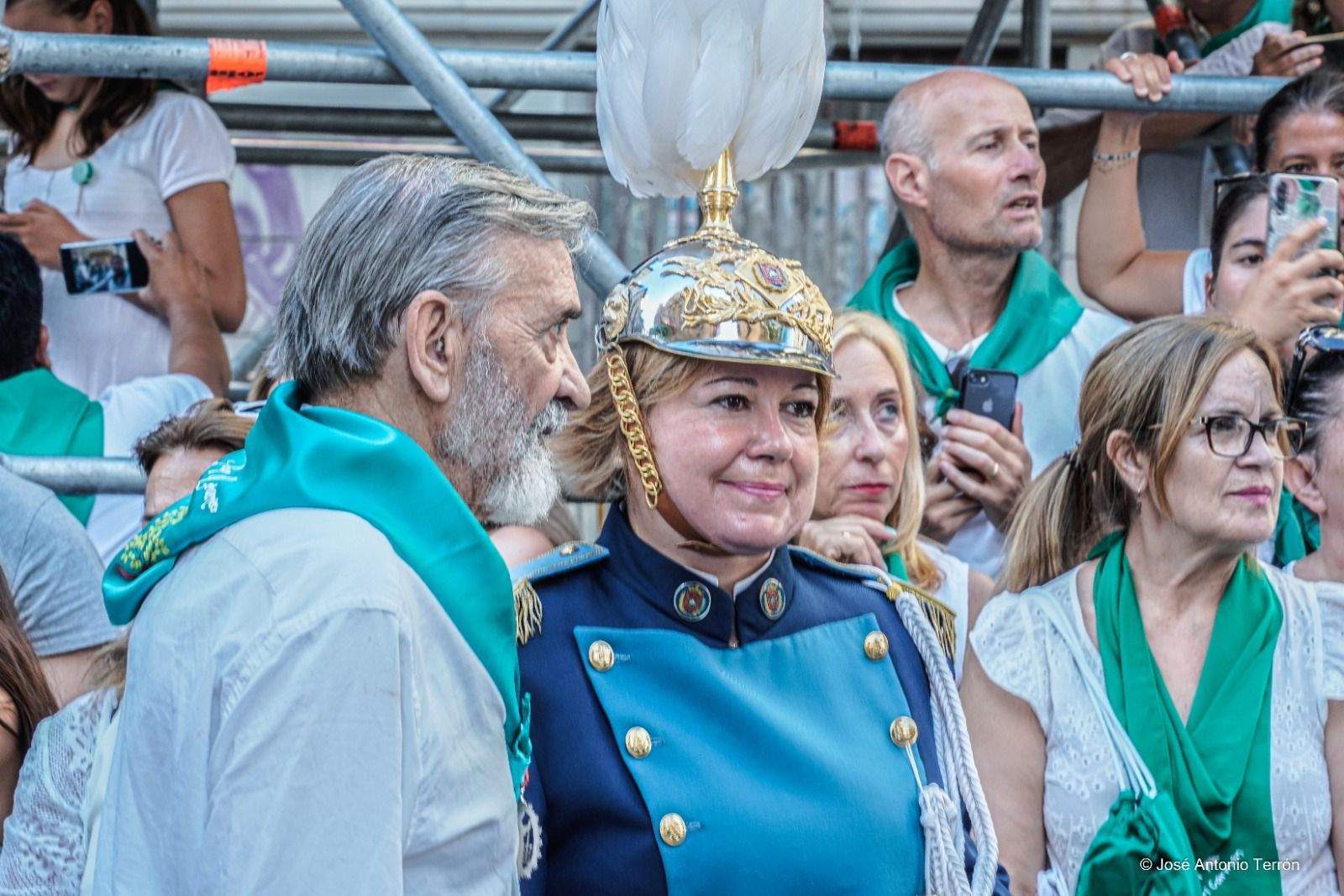 Procesión del 10 de agosto. Foto José Antonio Terrón