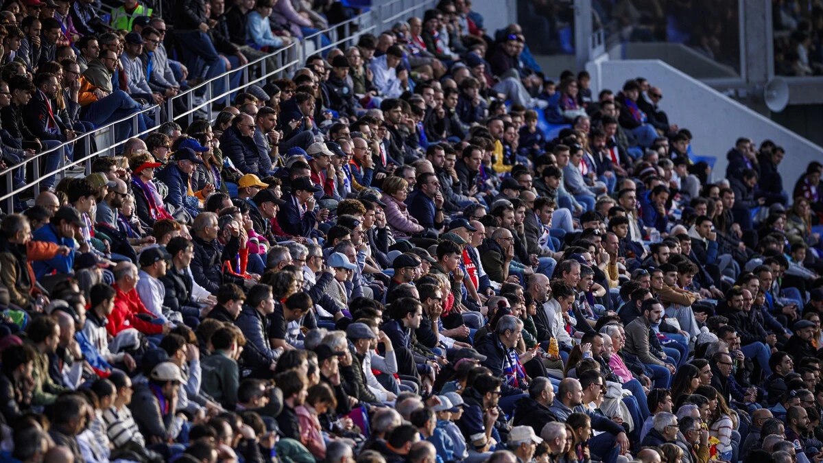 Se espera un gran ambiente en el partido copero Huesca-Osasuna. Foto: SD Huesca
