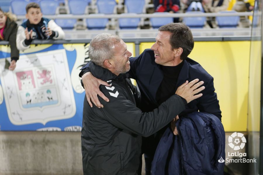 Partido disputado entre Las Palmas y la SD Huesca. Foto La Liga 