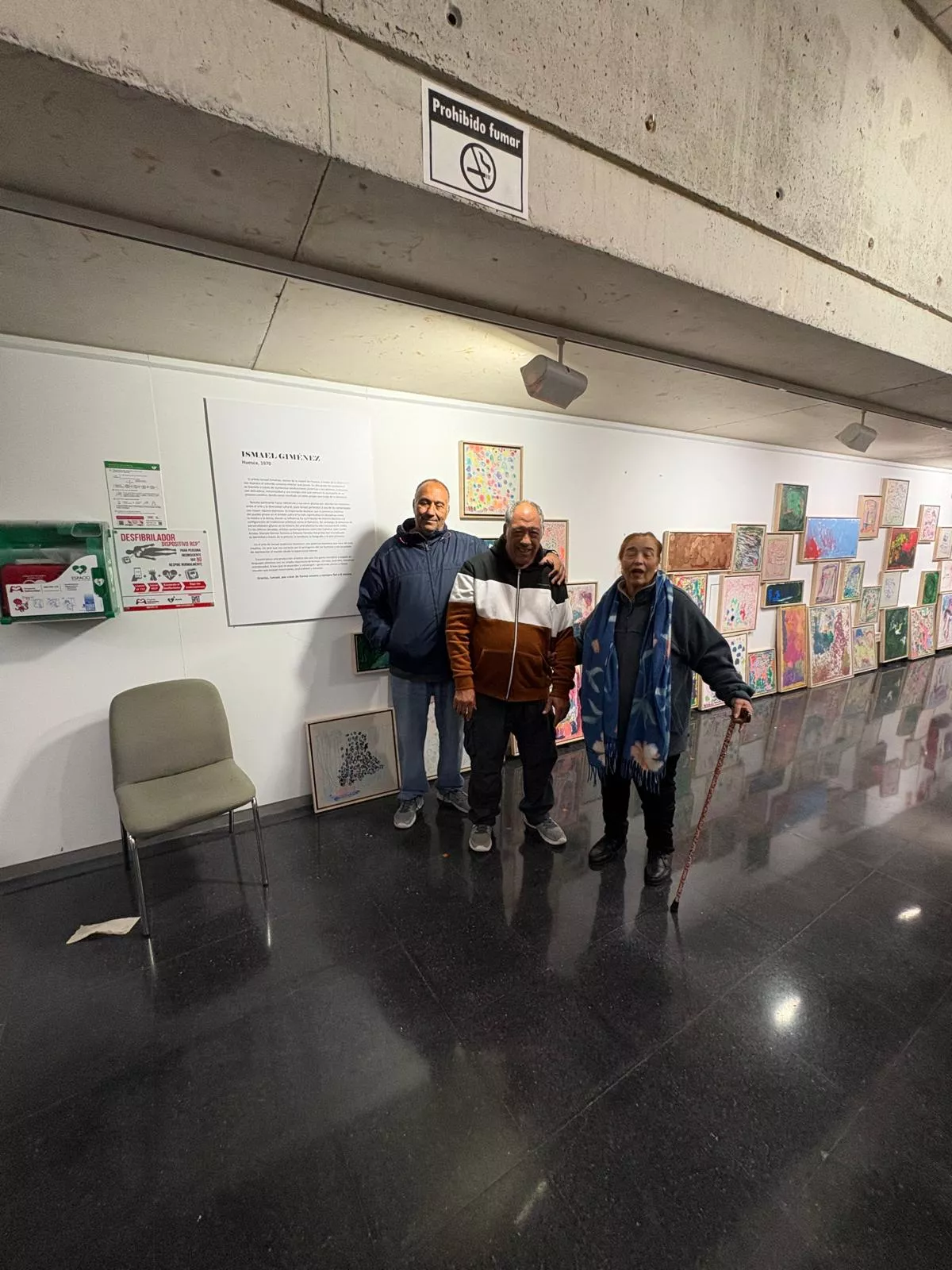 Exposición de Ismael Giménez en el Centro Cívico.