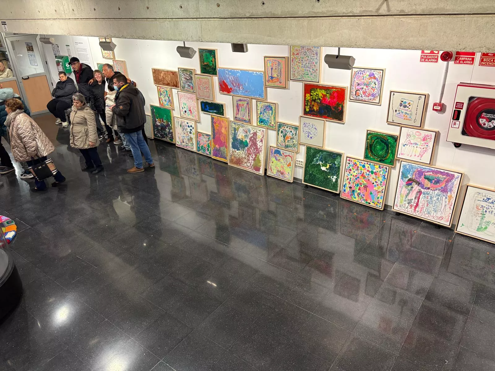 Exposición de Ismael Giménez en el Centro Cívico.