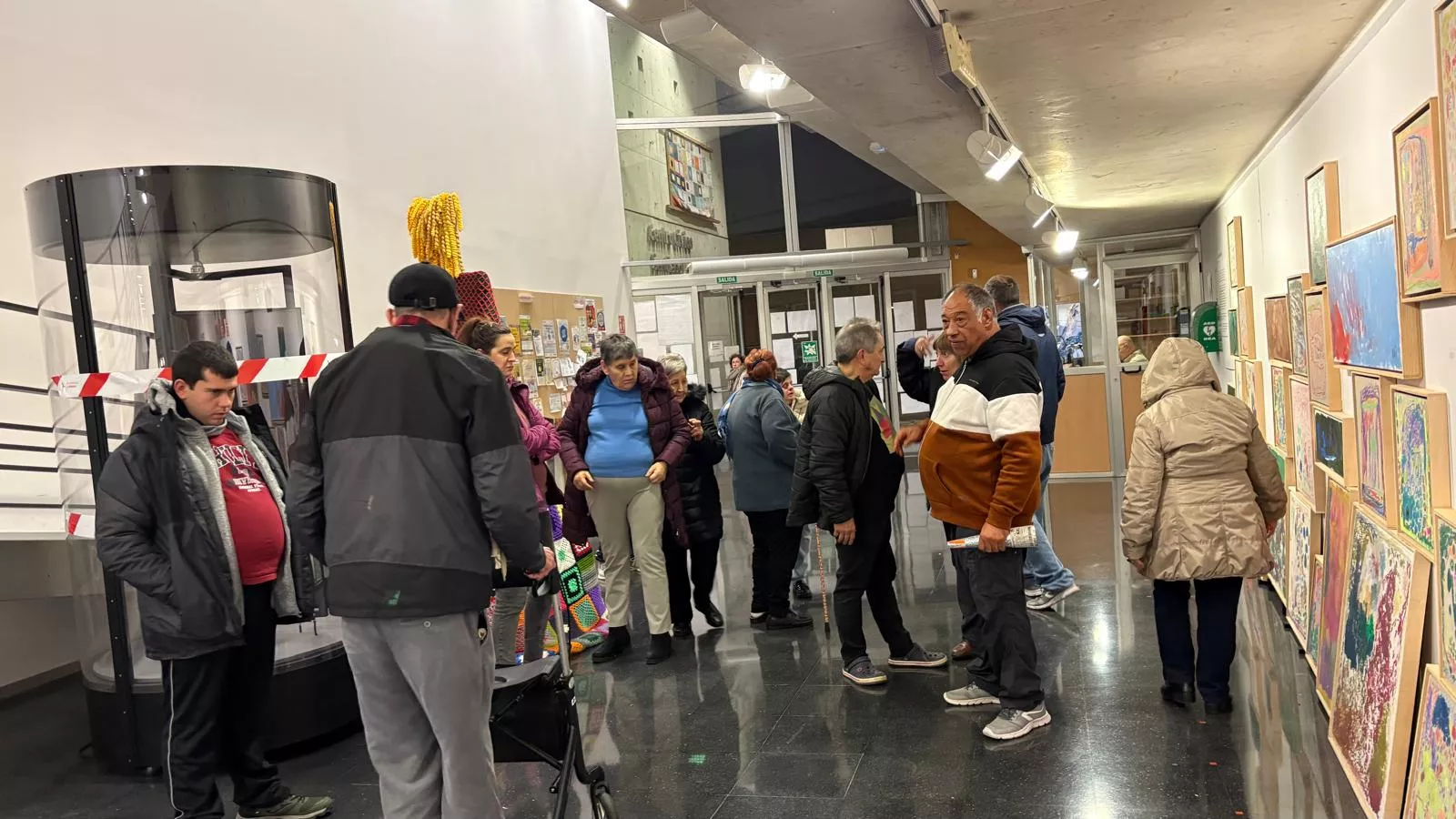 Exposición de Ismael Giménez en el Centro Cívico.