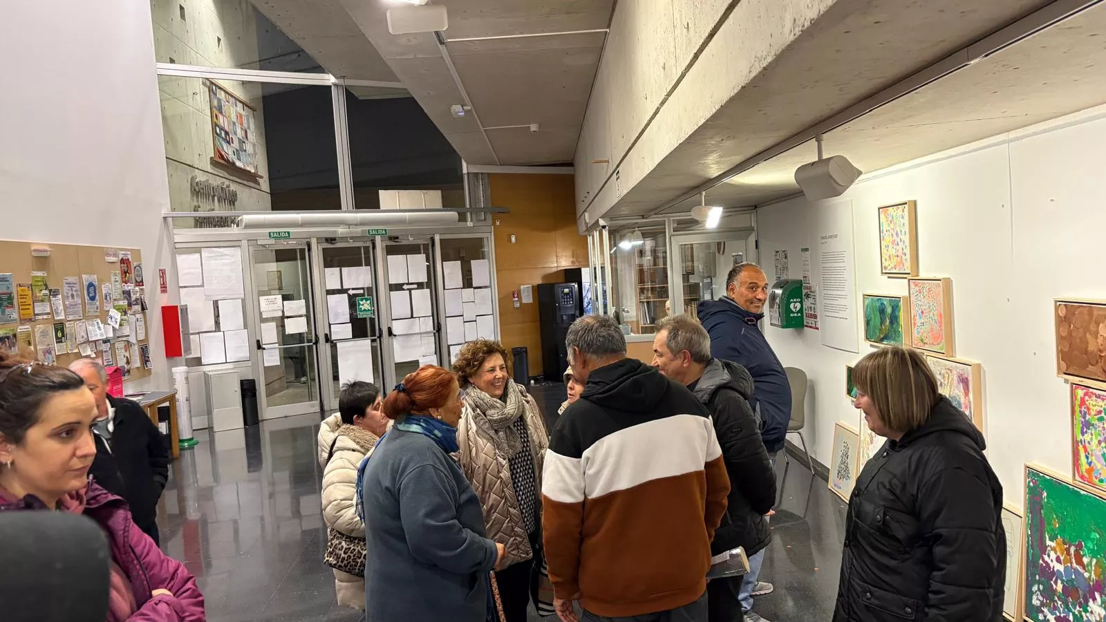 Exposición de Ismael Giménez en el Centro Cívico.